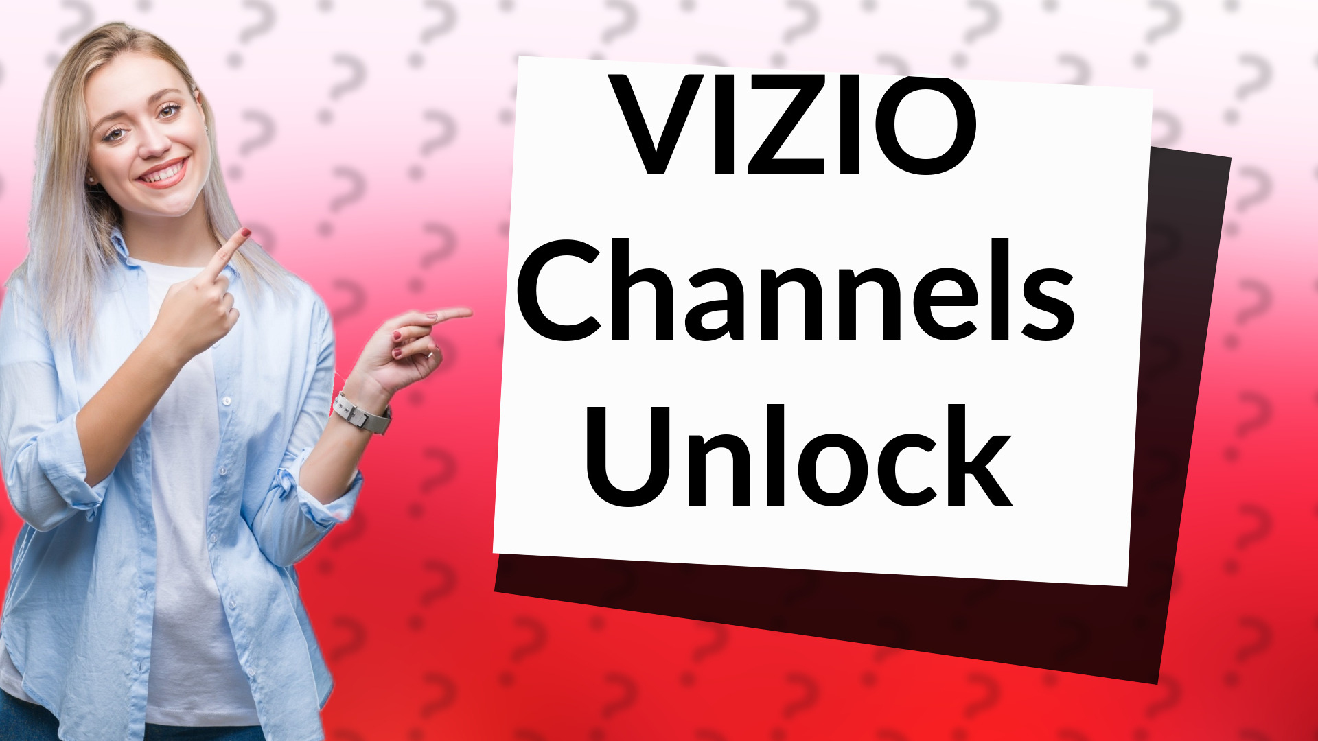 VIZIO Channels Unlock