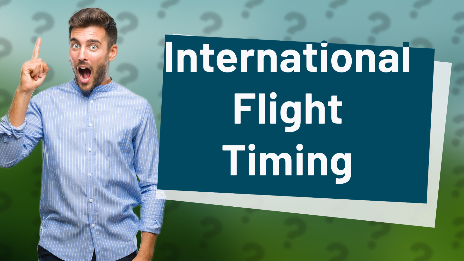 International Flight Timing