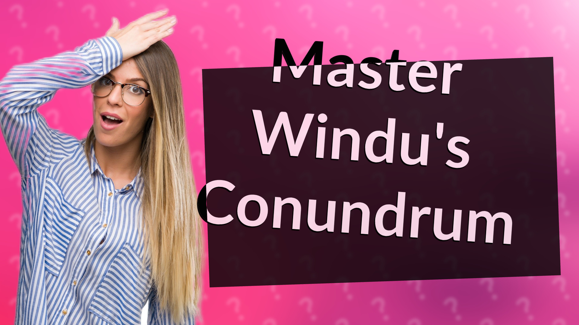 Master Windu's Conundrum