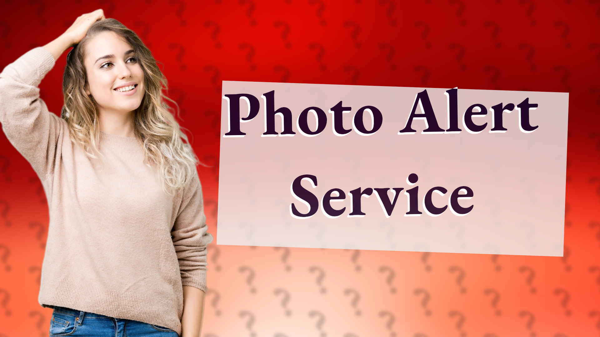Photo Alert Service