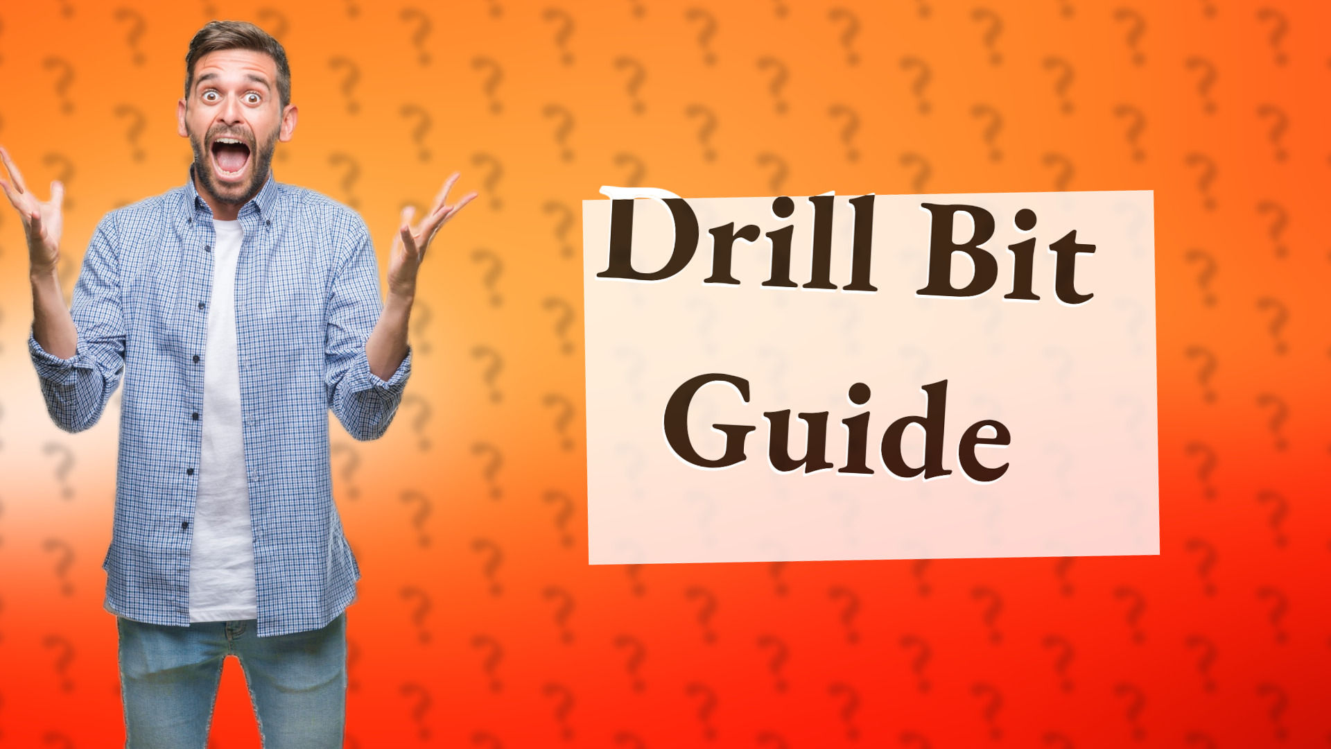Drill Bit Guide
