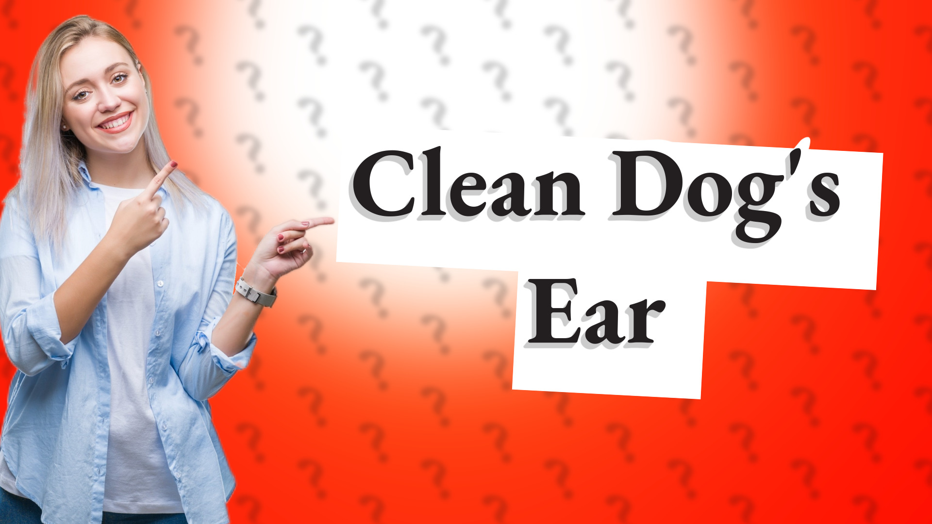 Clean Dog's Ear