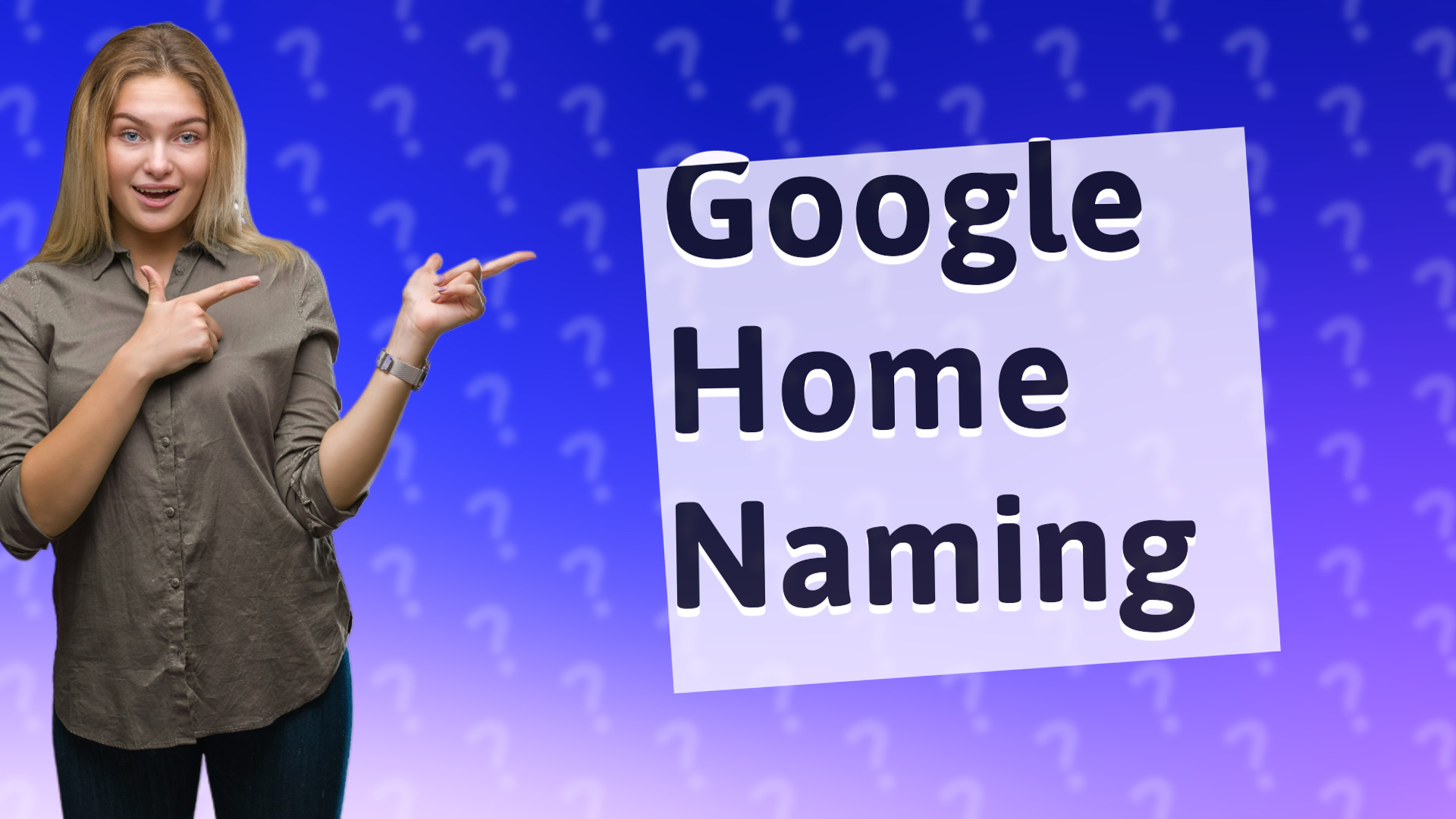 Google Home Naming