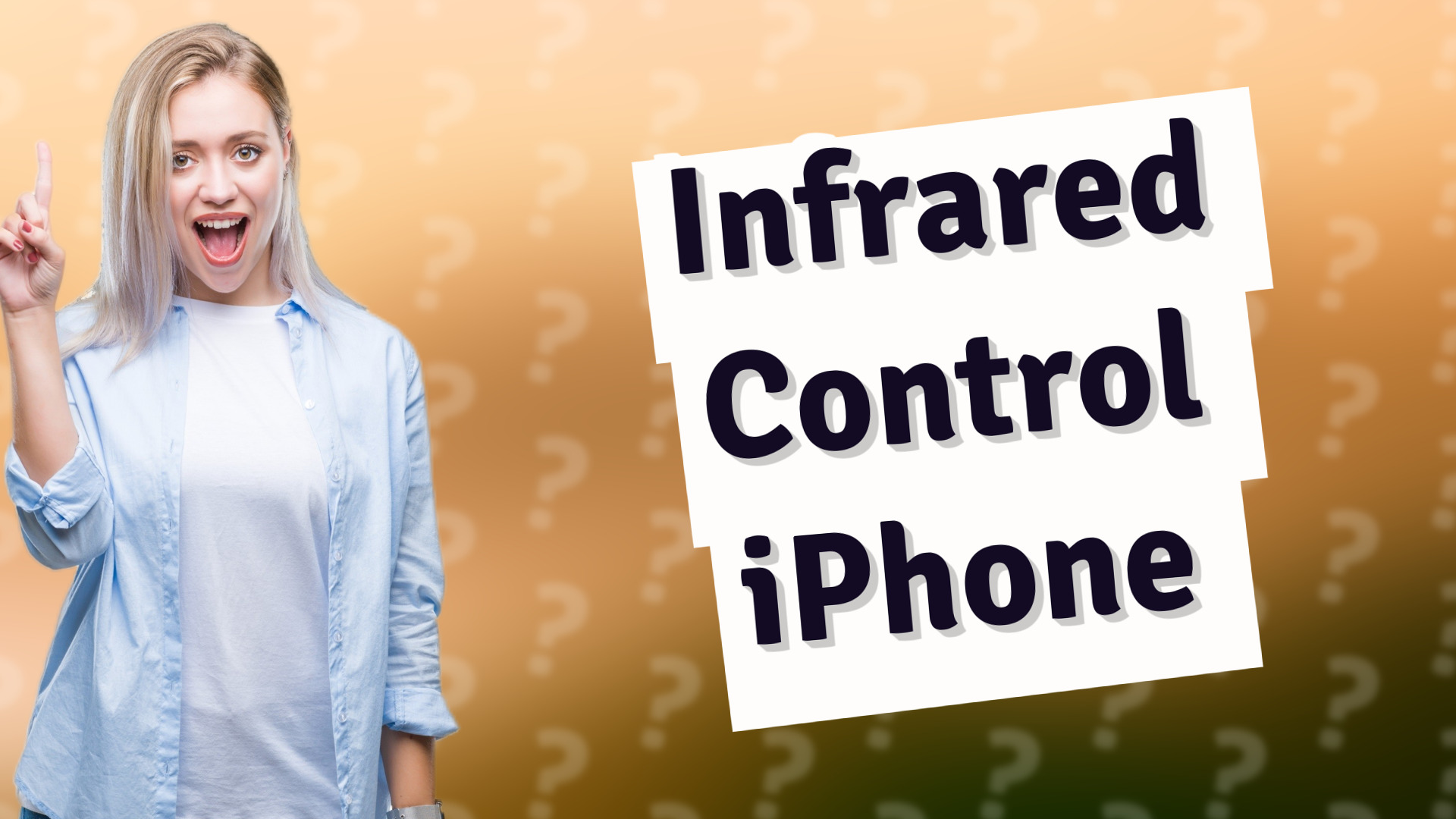 Infrared Control iPhone