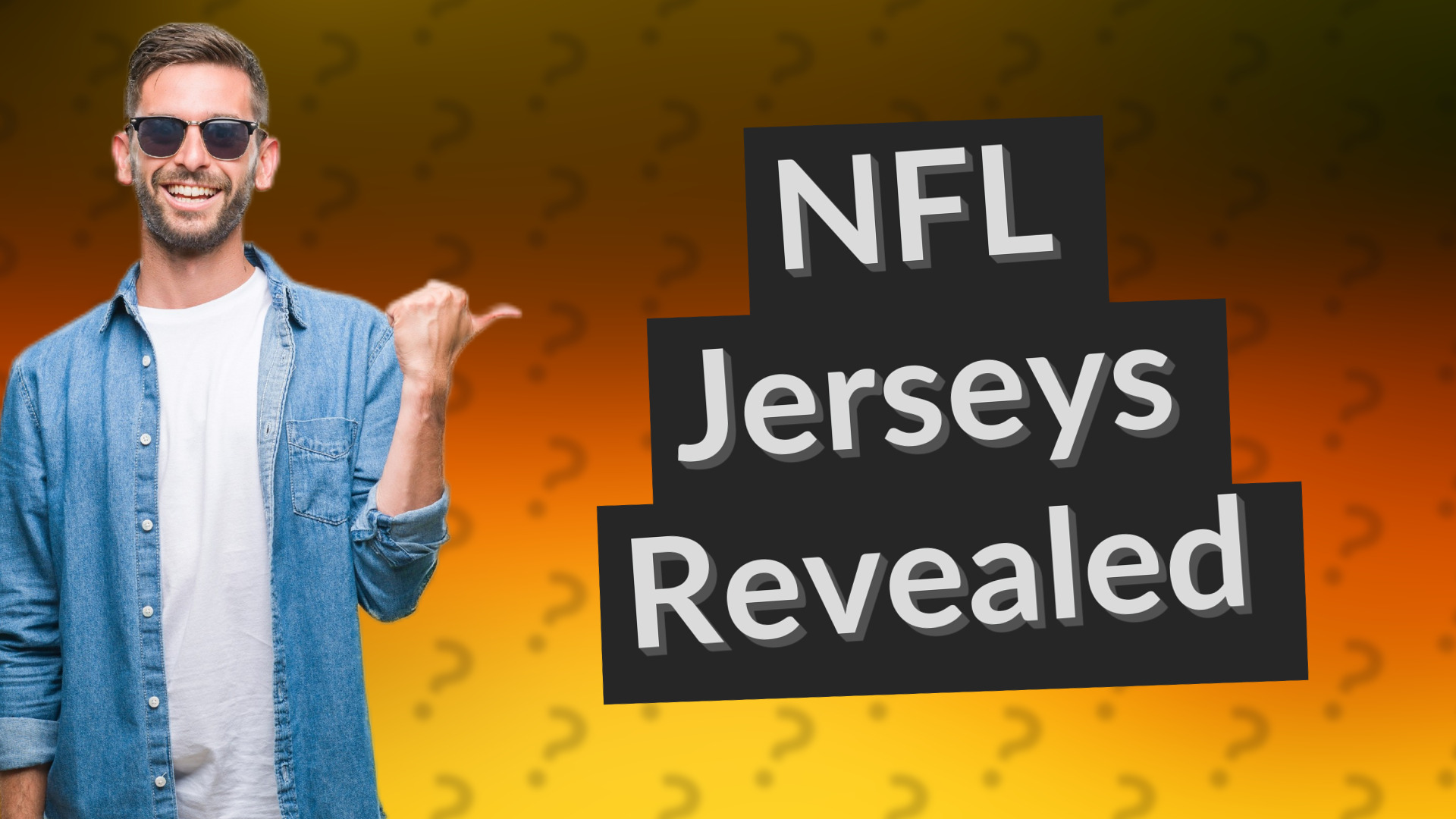 NFL Jerseys Revealed