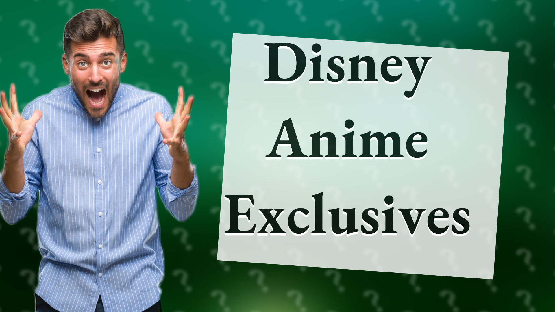 Disney Anime Exclusives