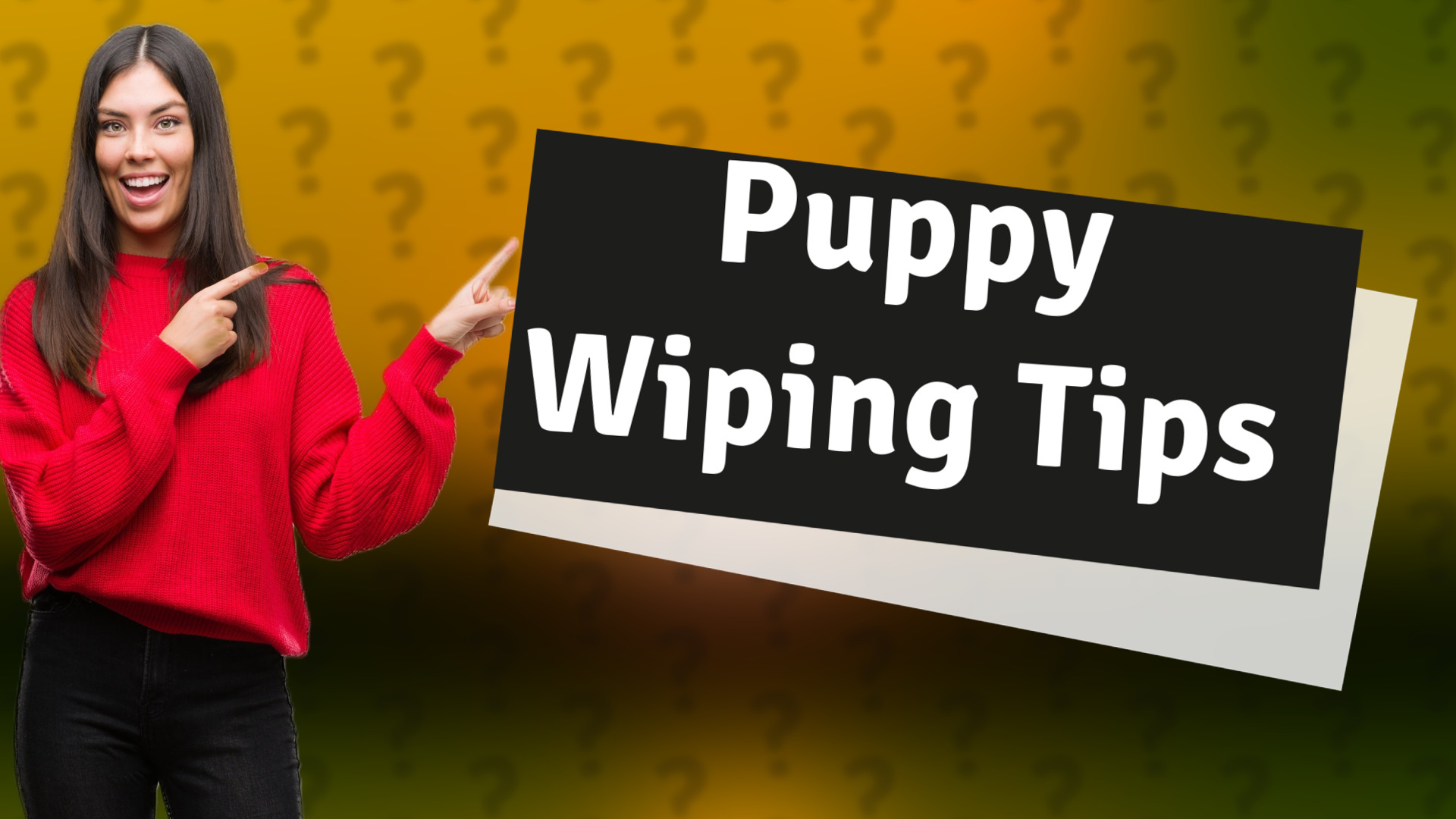 Puppy Wiping Tips