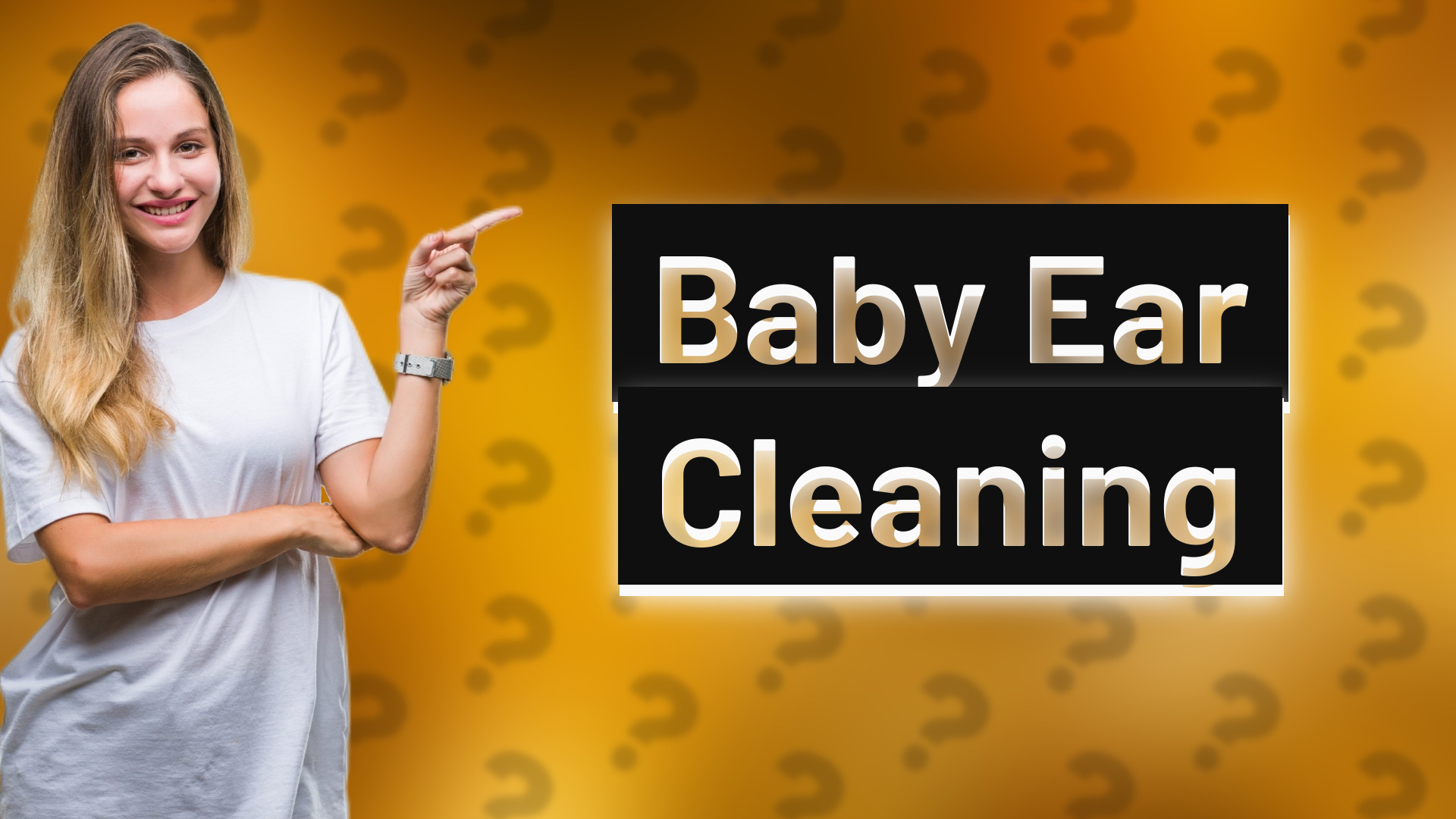 Baby Ear Cleaning