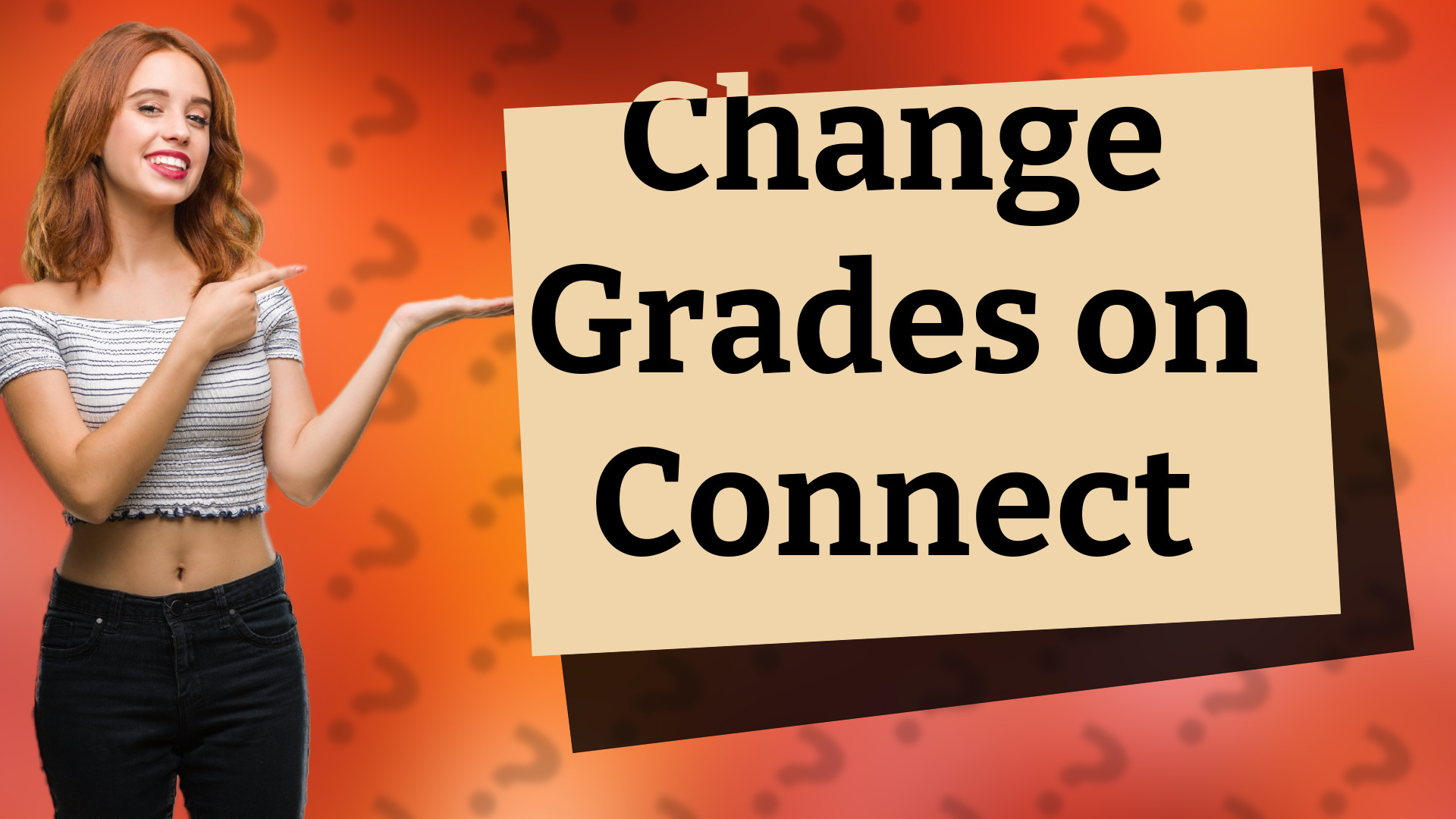 Change Grades on Connect