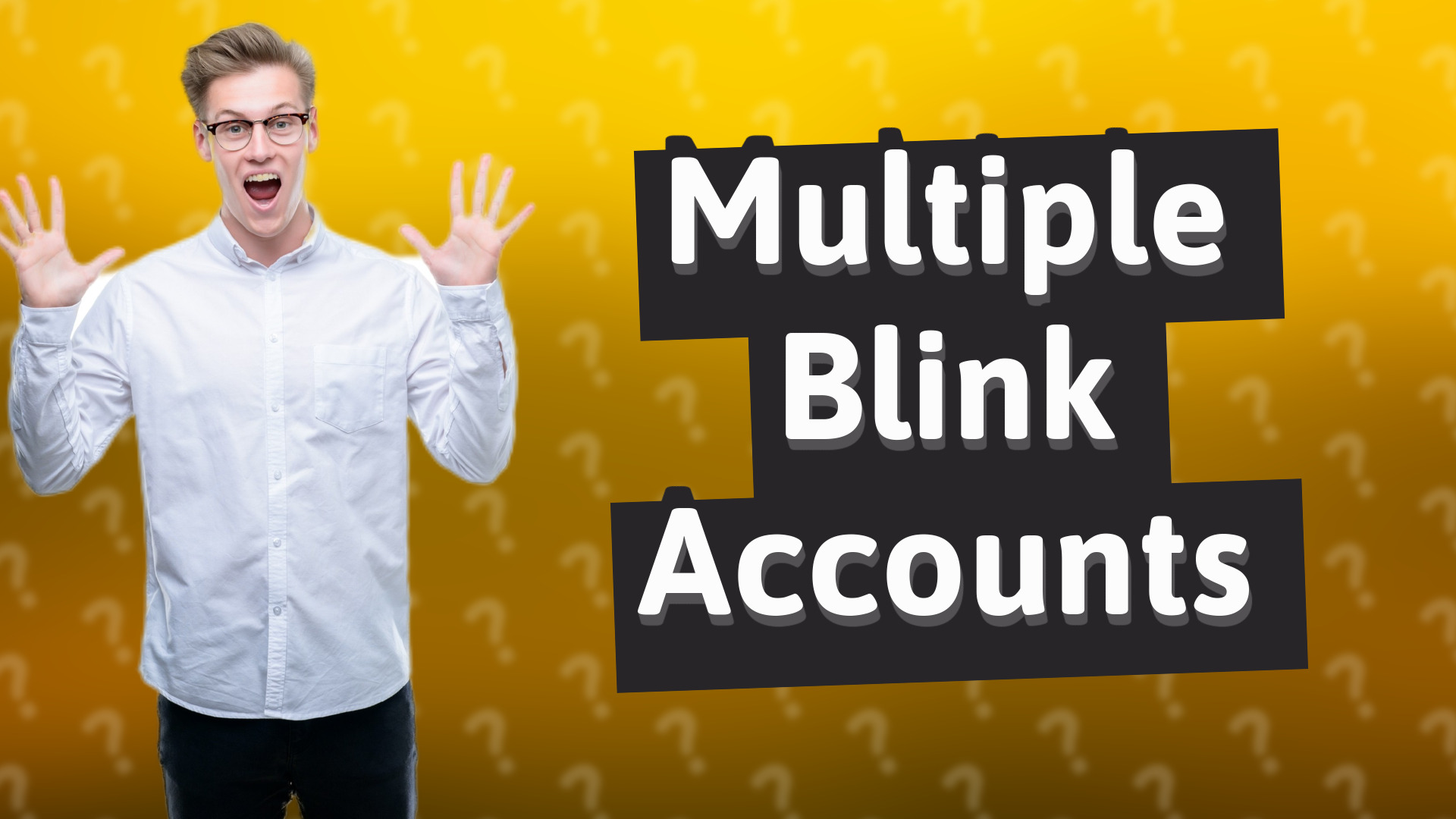 Multiple Blink Accounts