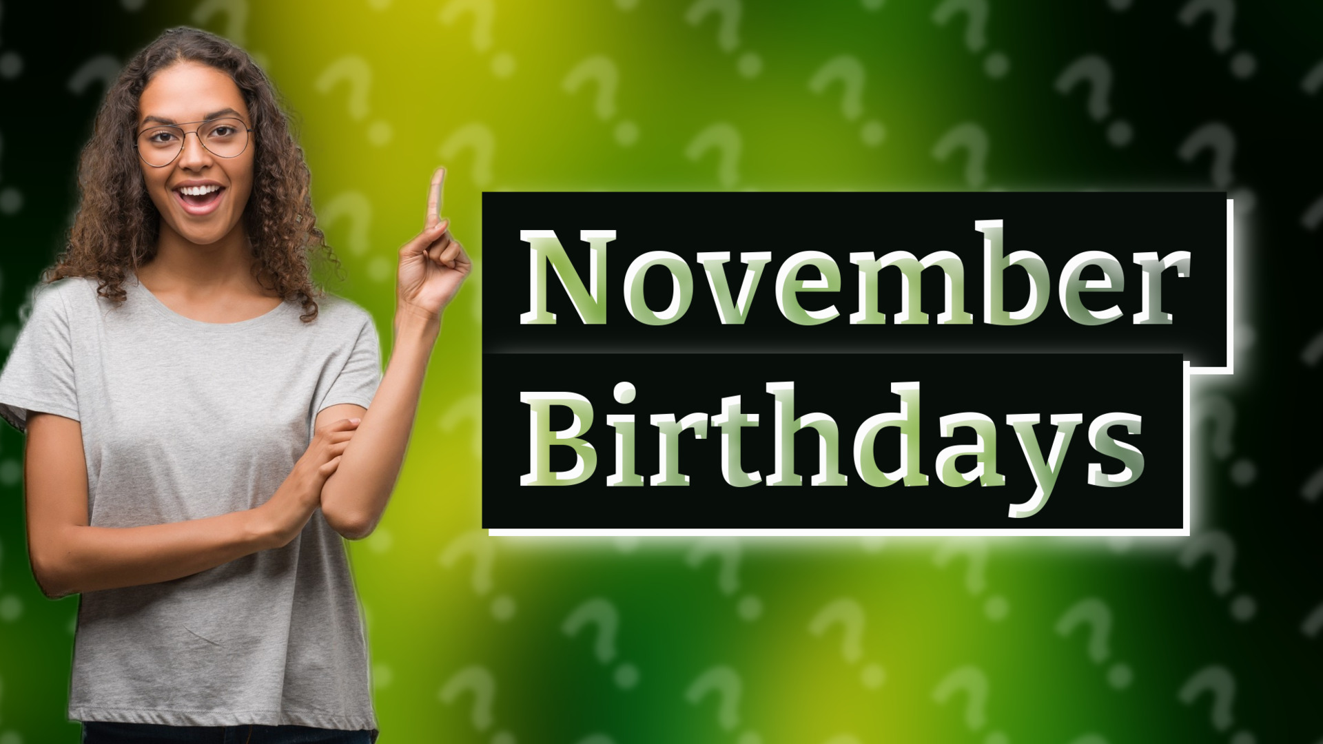 November Birthdays