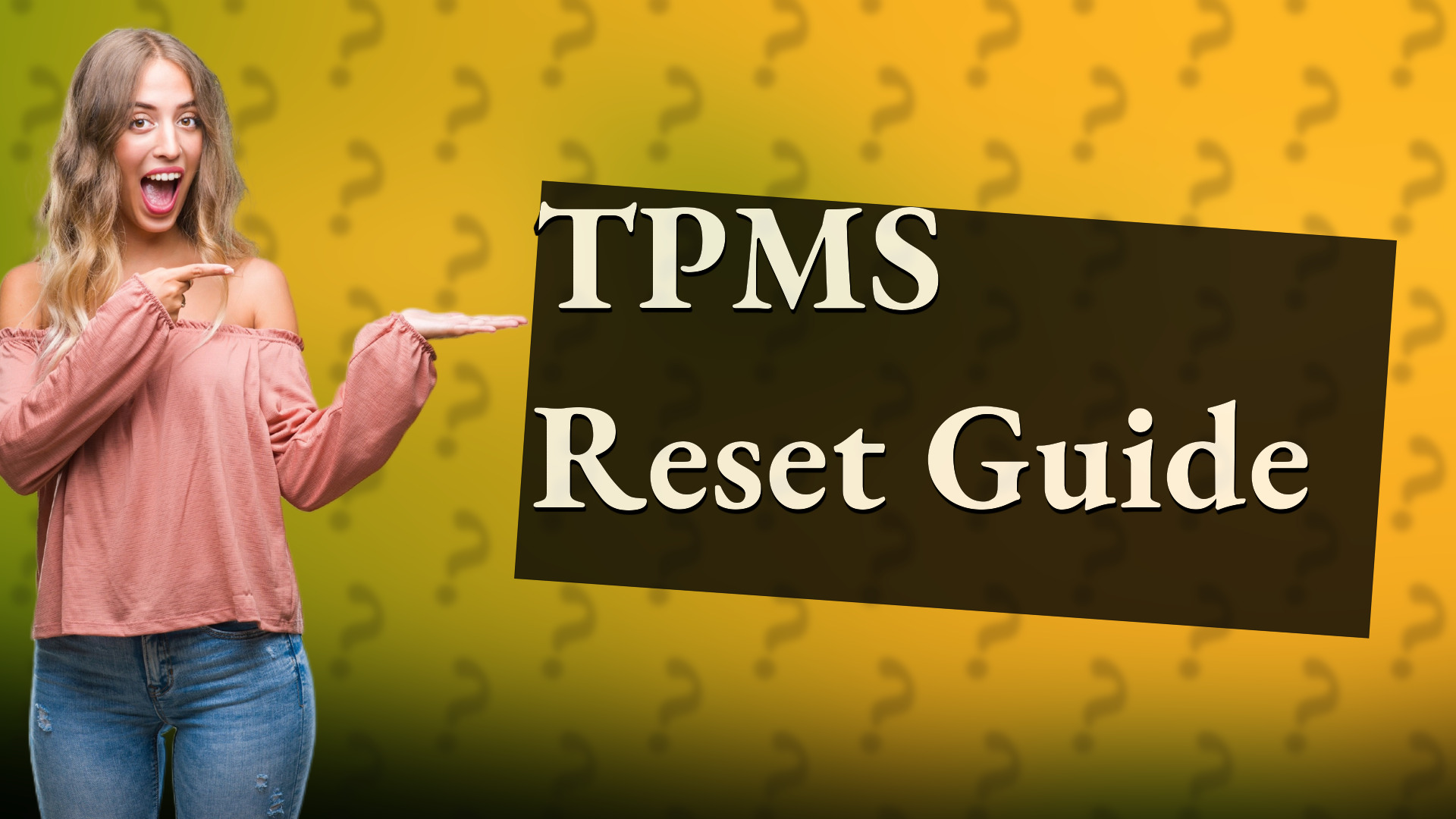 TPMS Reset Guide