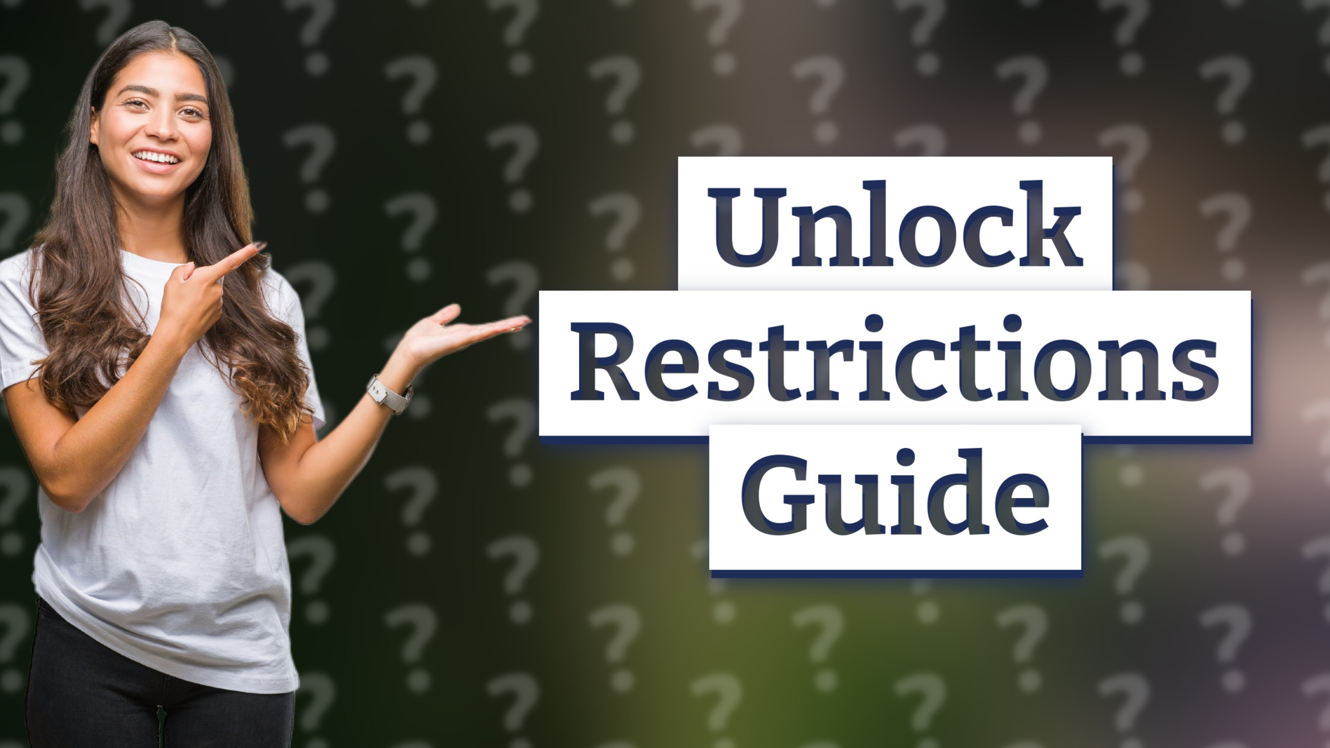 Unlock Restrictions Guide
