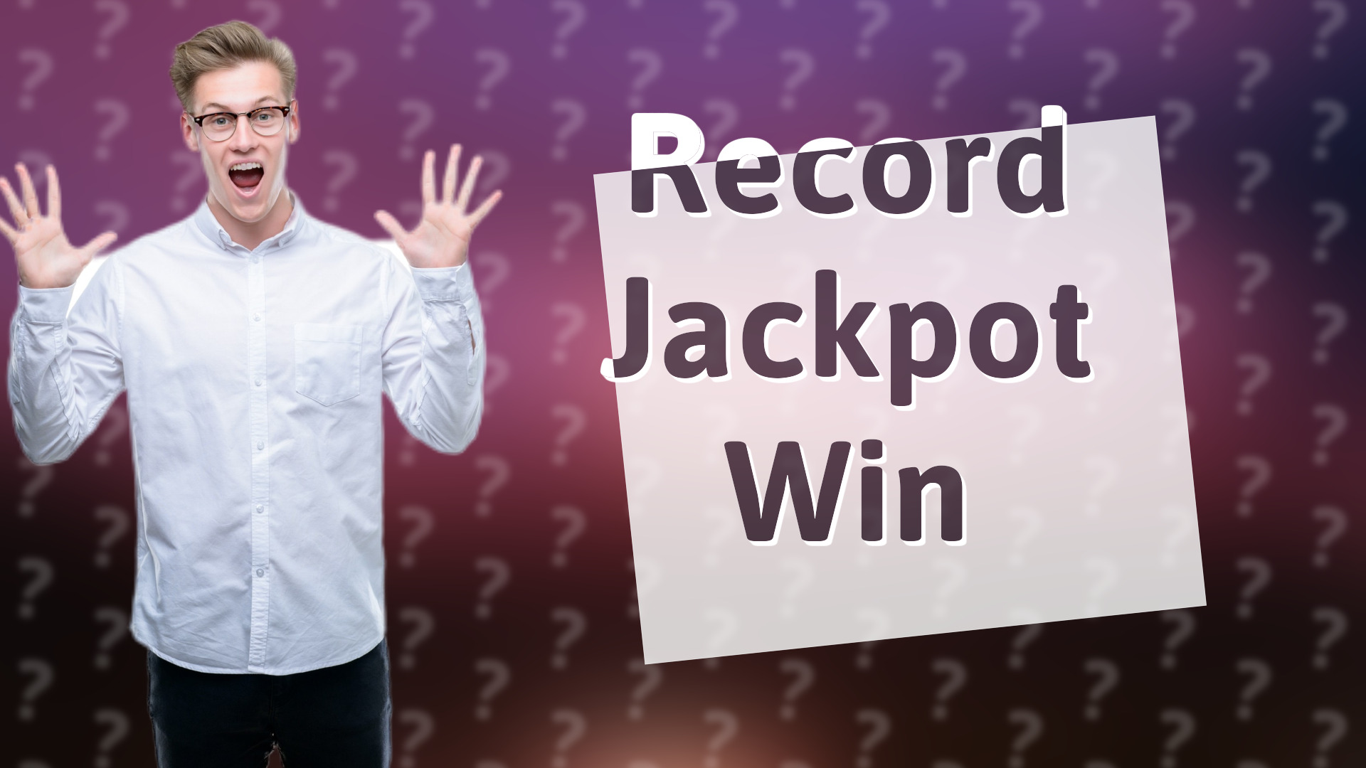 Record Jackpot Win