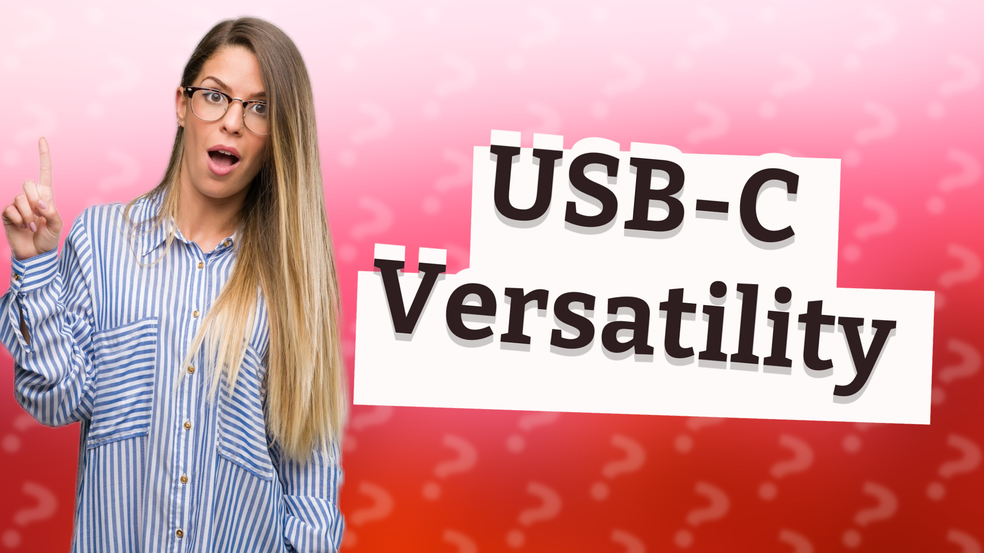 USB-C Versatility