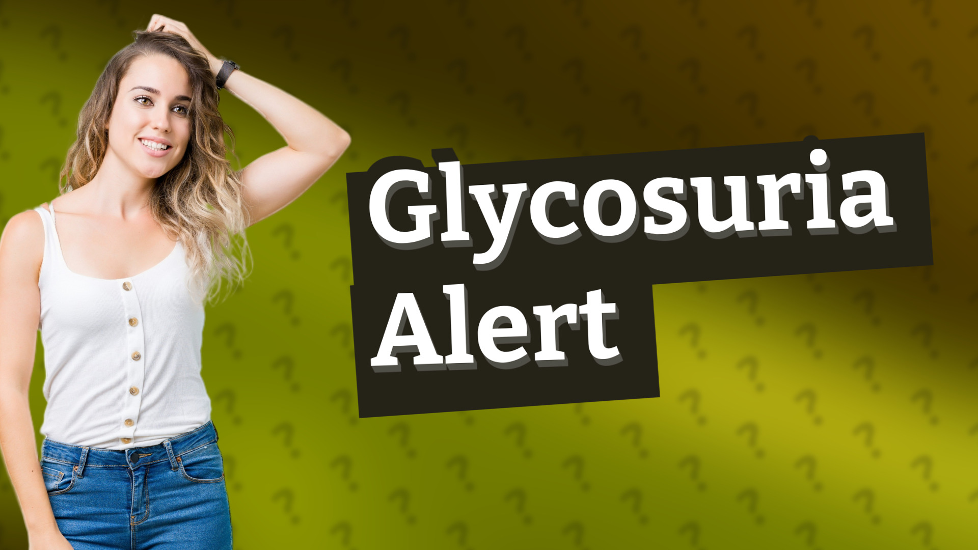 Glycosuria Alert