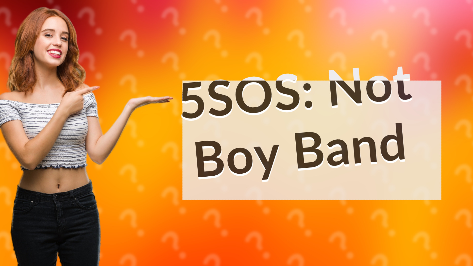 5SOS: Not Boy Band