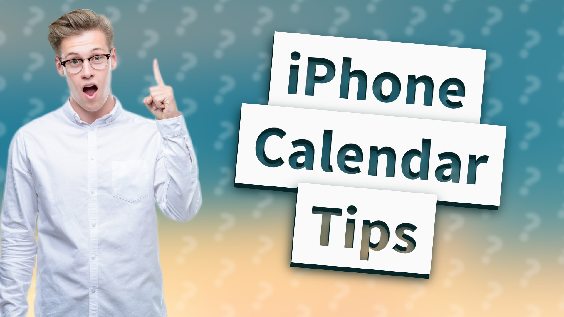 iPhone Calendar Tips