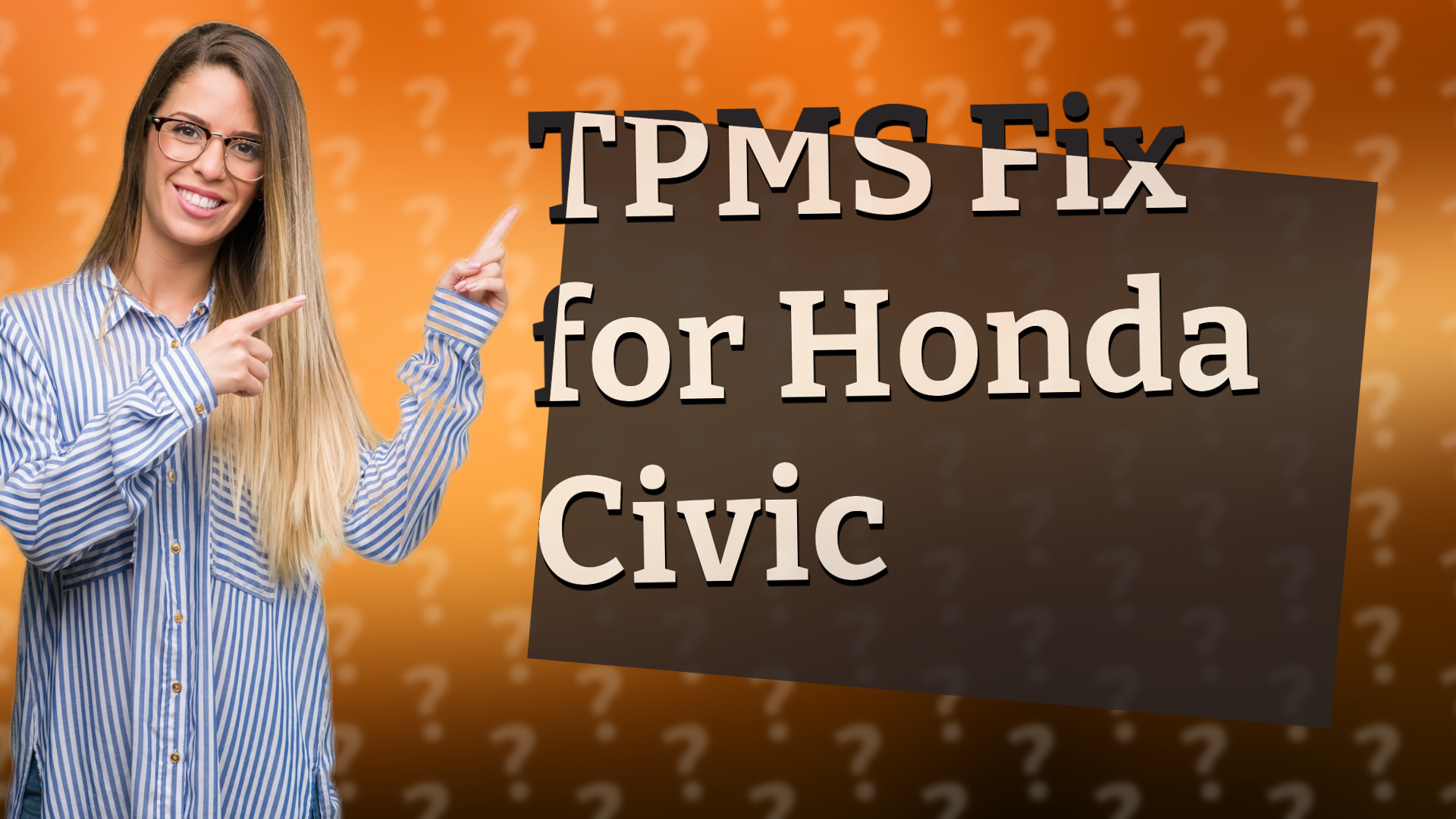 TPMS Fix for Honda Civic