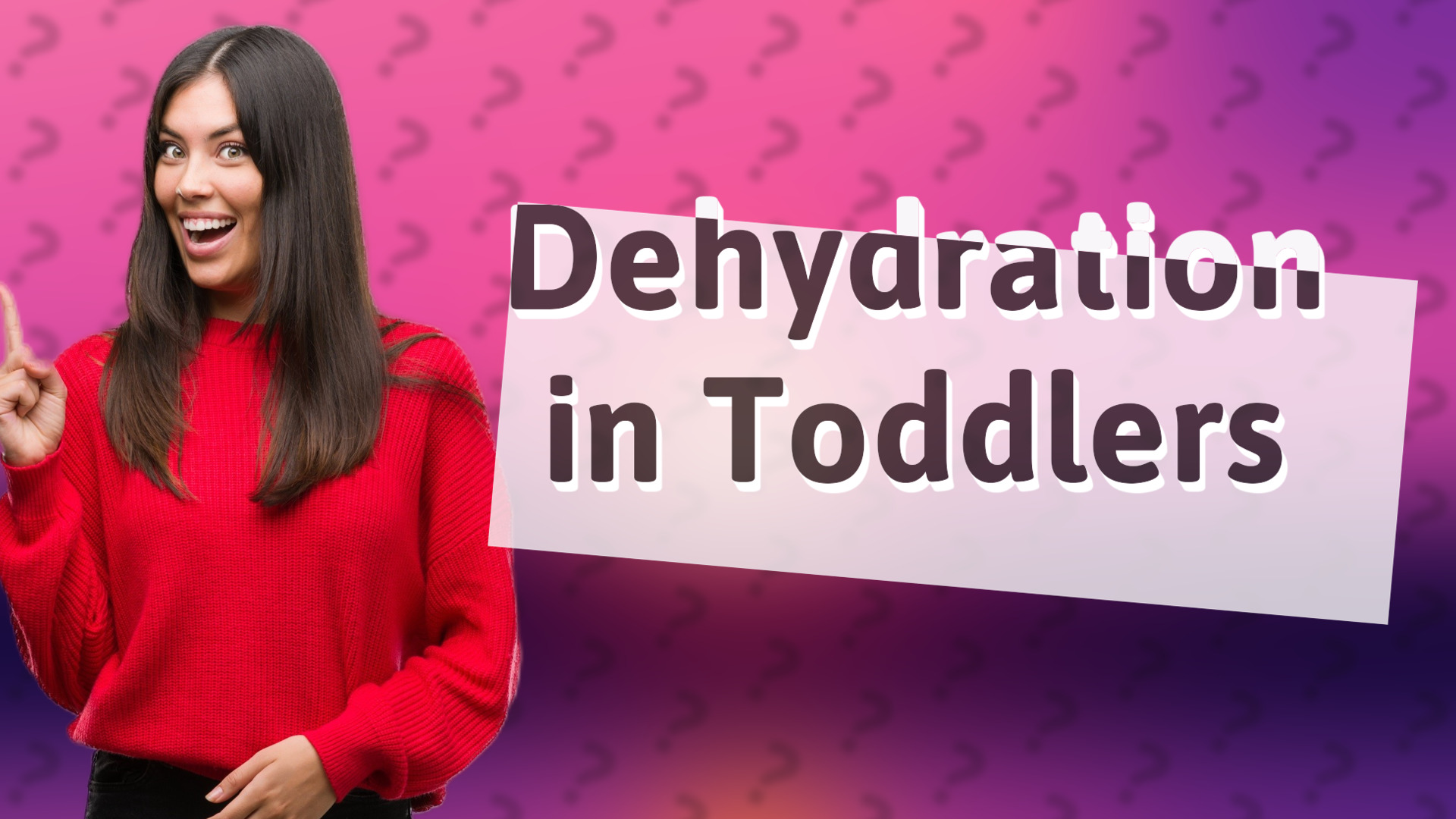 Dehydration in Toddlers