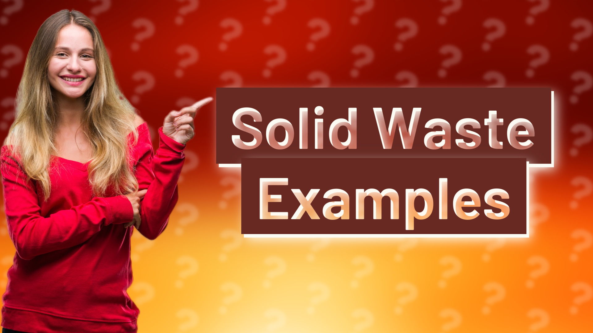 Solid Waste Examples