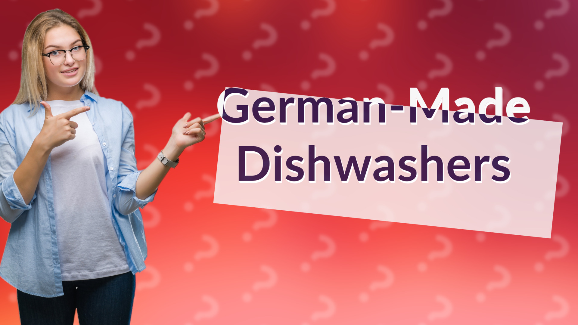 German-Made Dishwashers