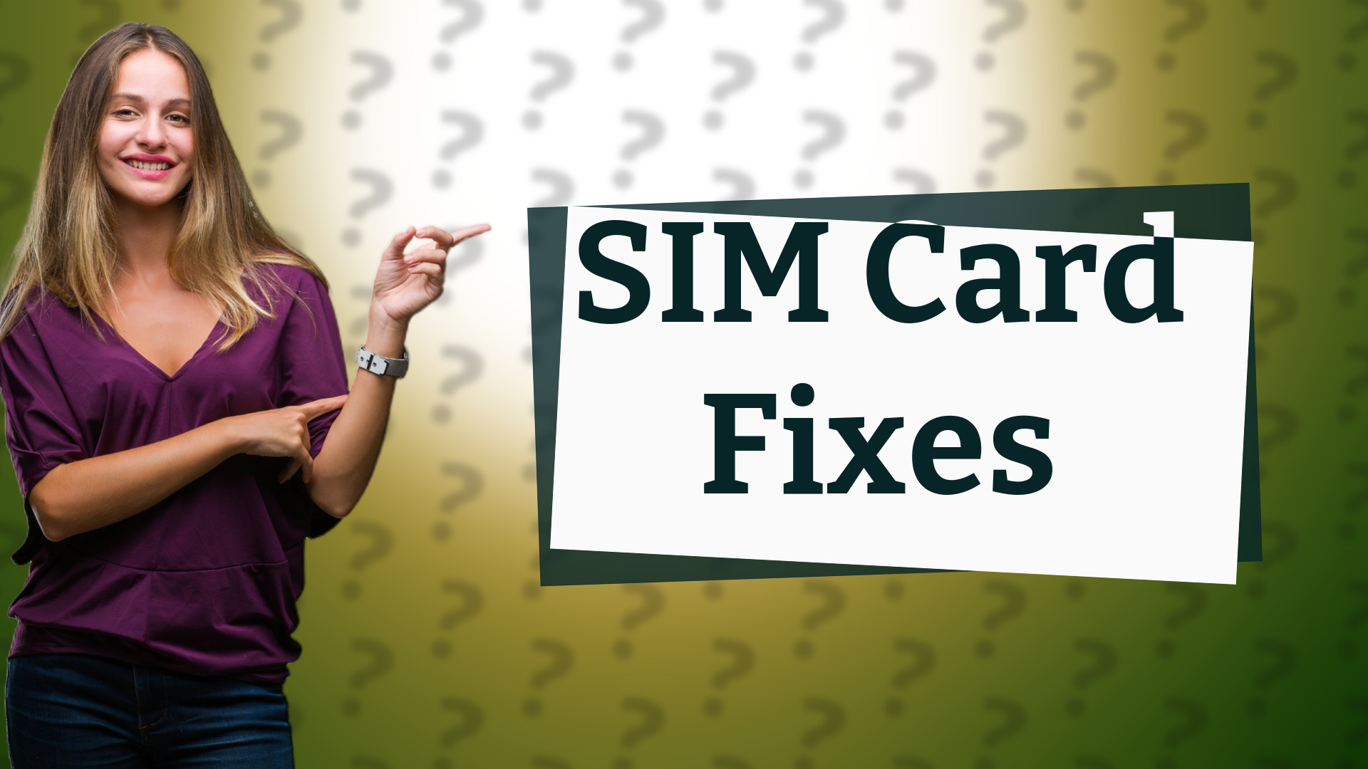 SIM Card Fixes