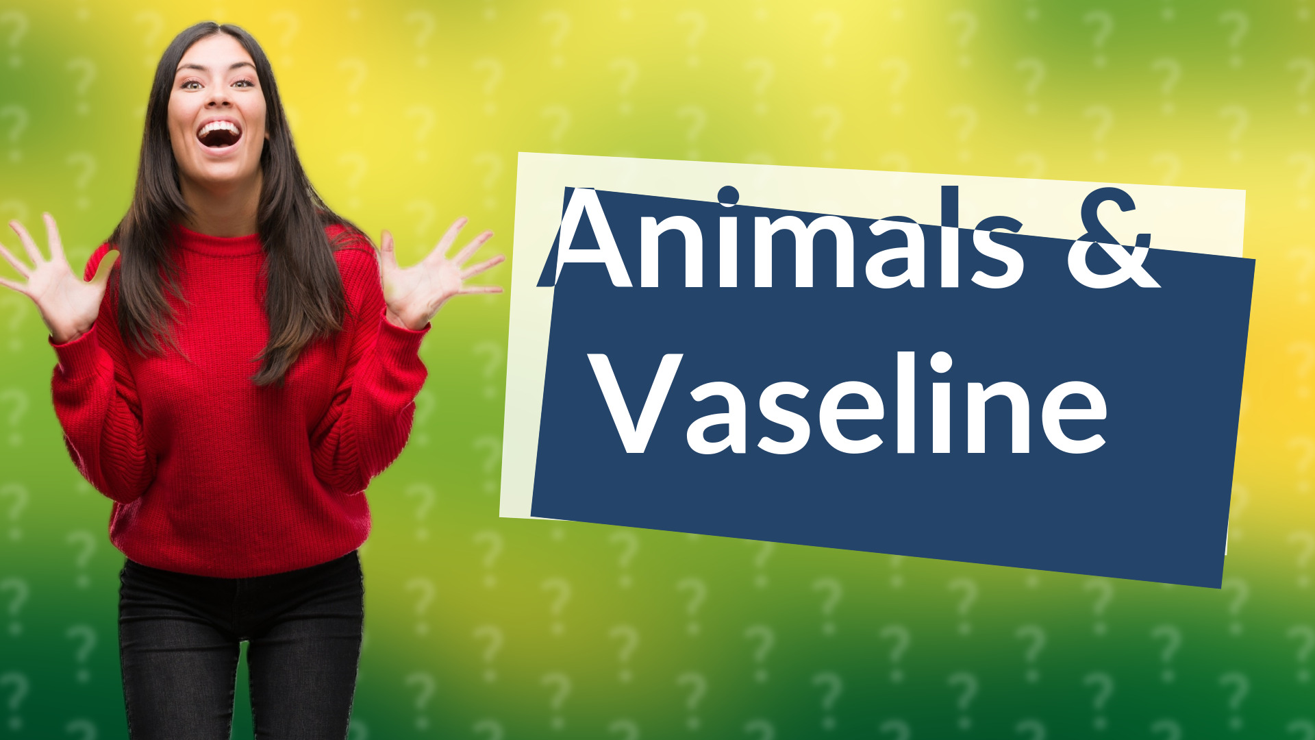 Animals & Vaseline