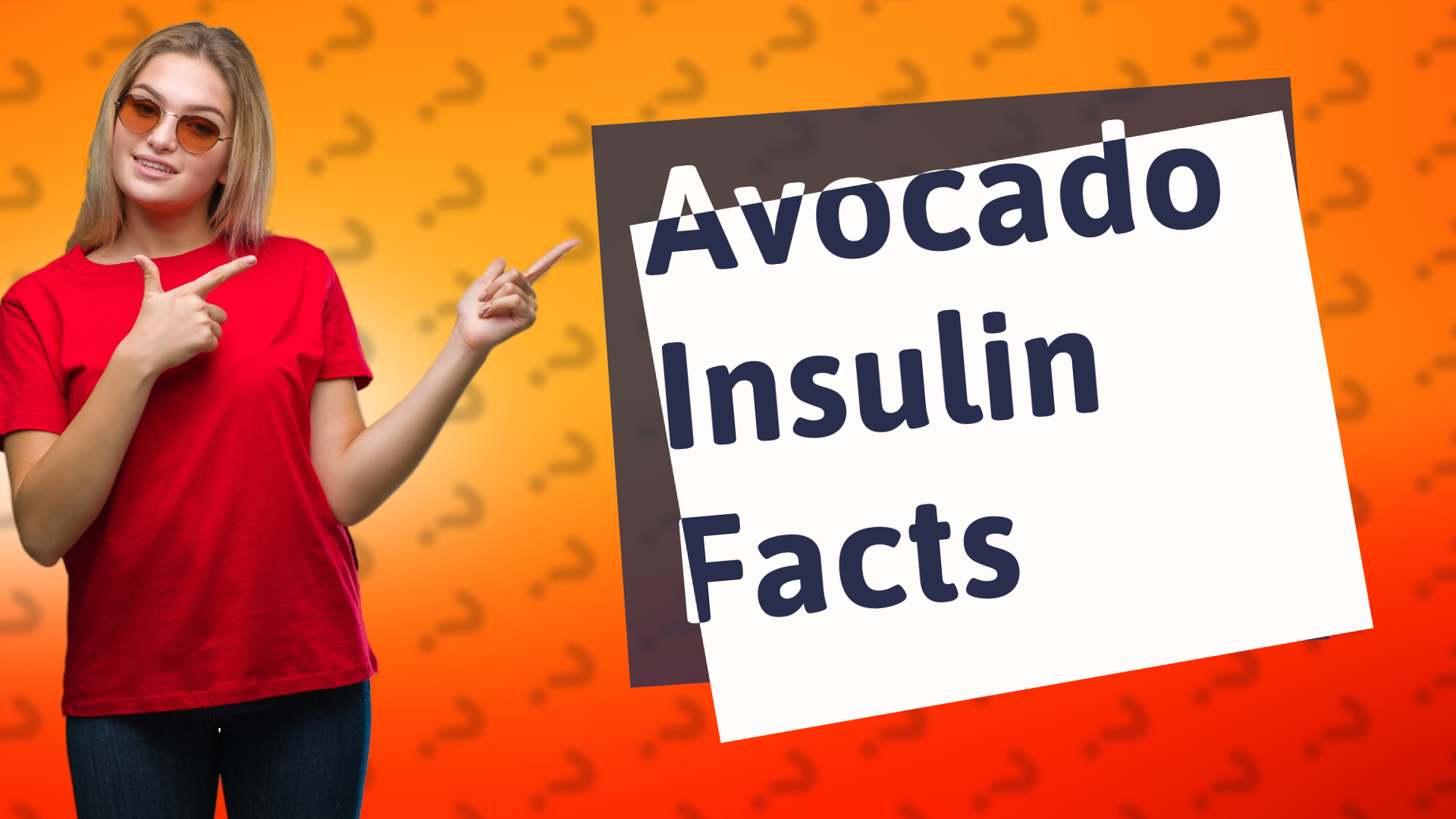 Avocado Insulin Facts