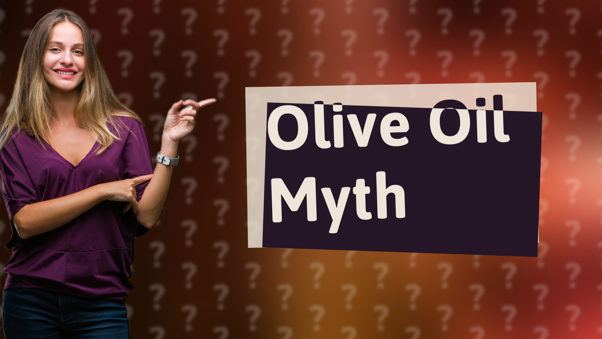 Olive Oil Myth