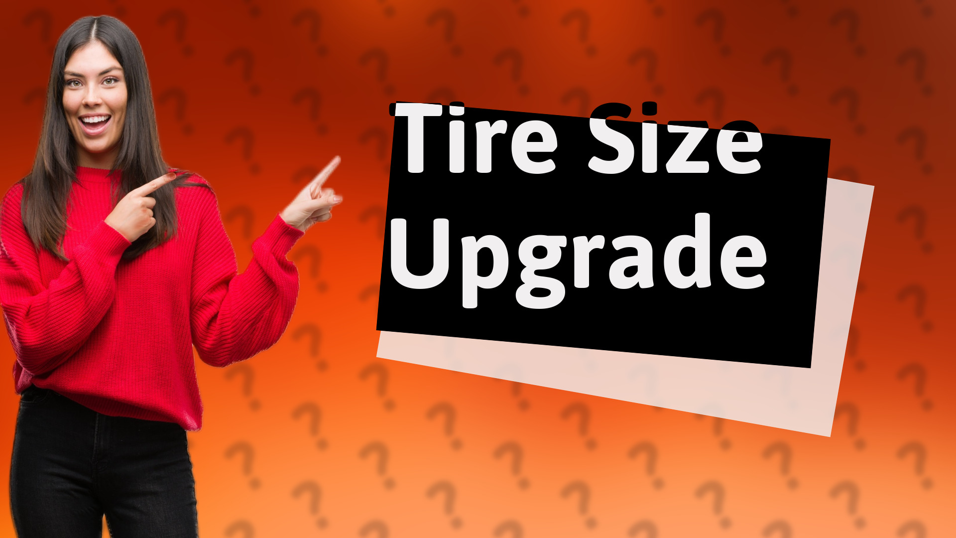 Tire Size Upgrade