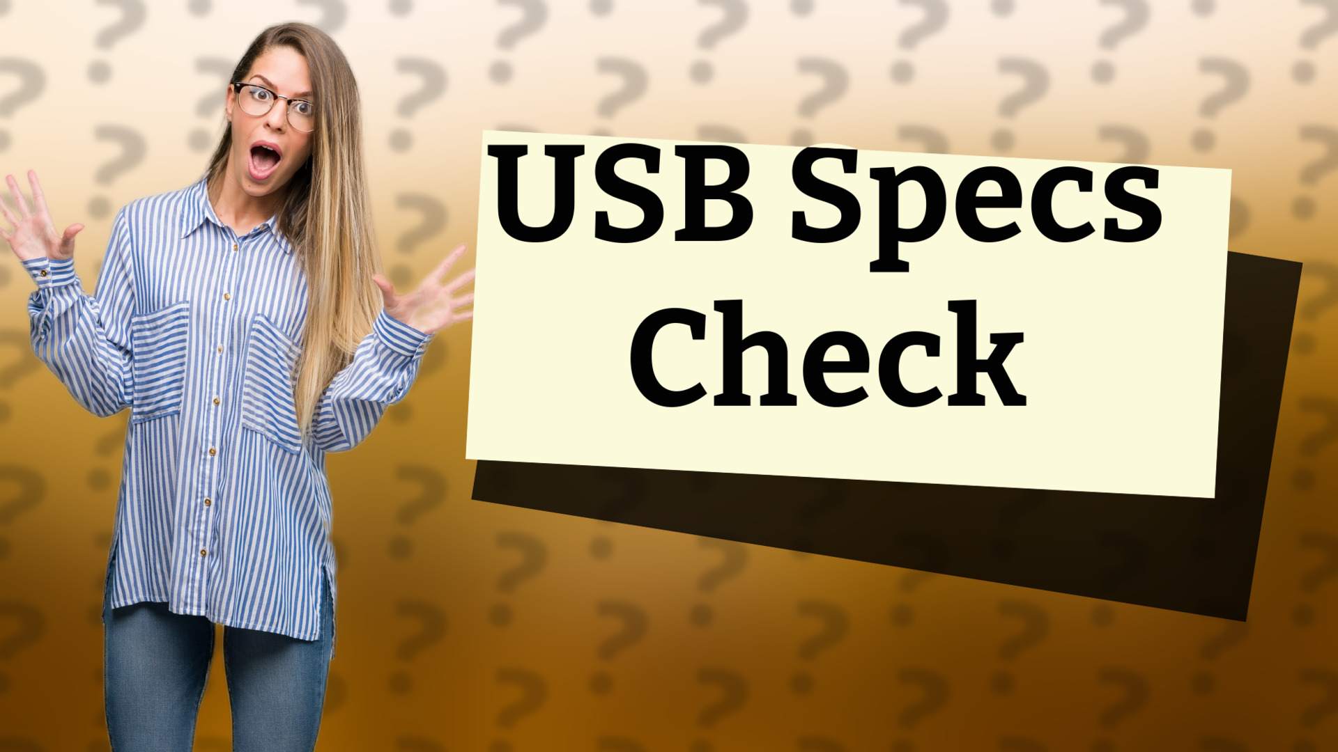 USB Specs Check