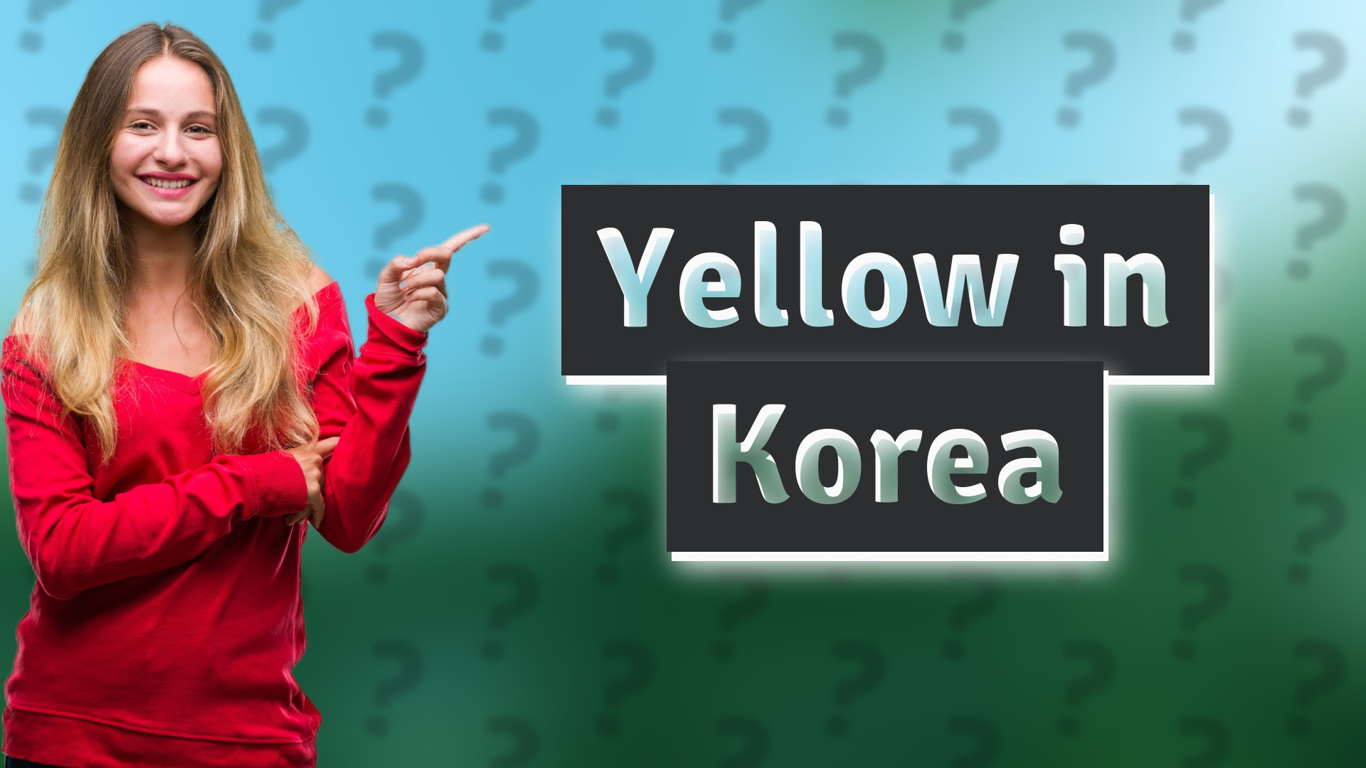 Yellow in Korea