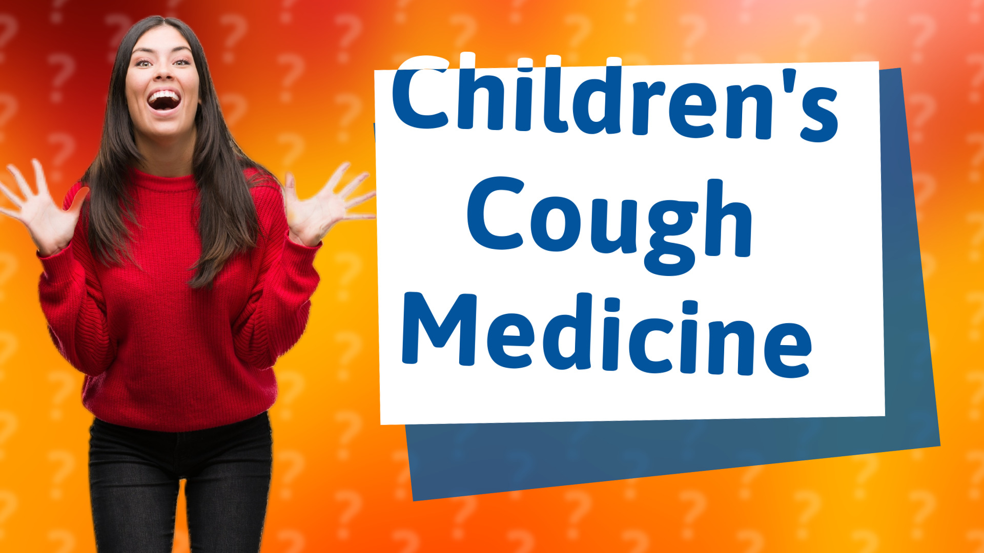 Children's Cough Medicine