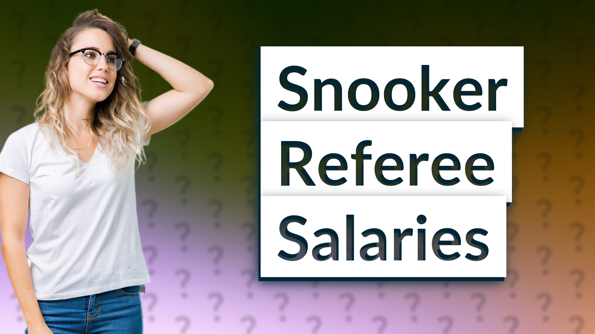 Snooker Referee Salaries