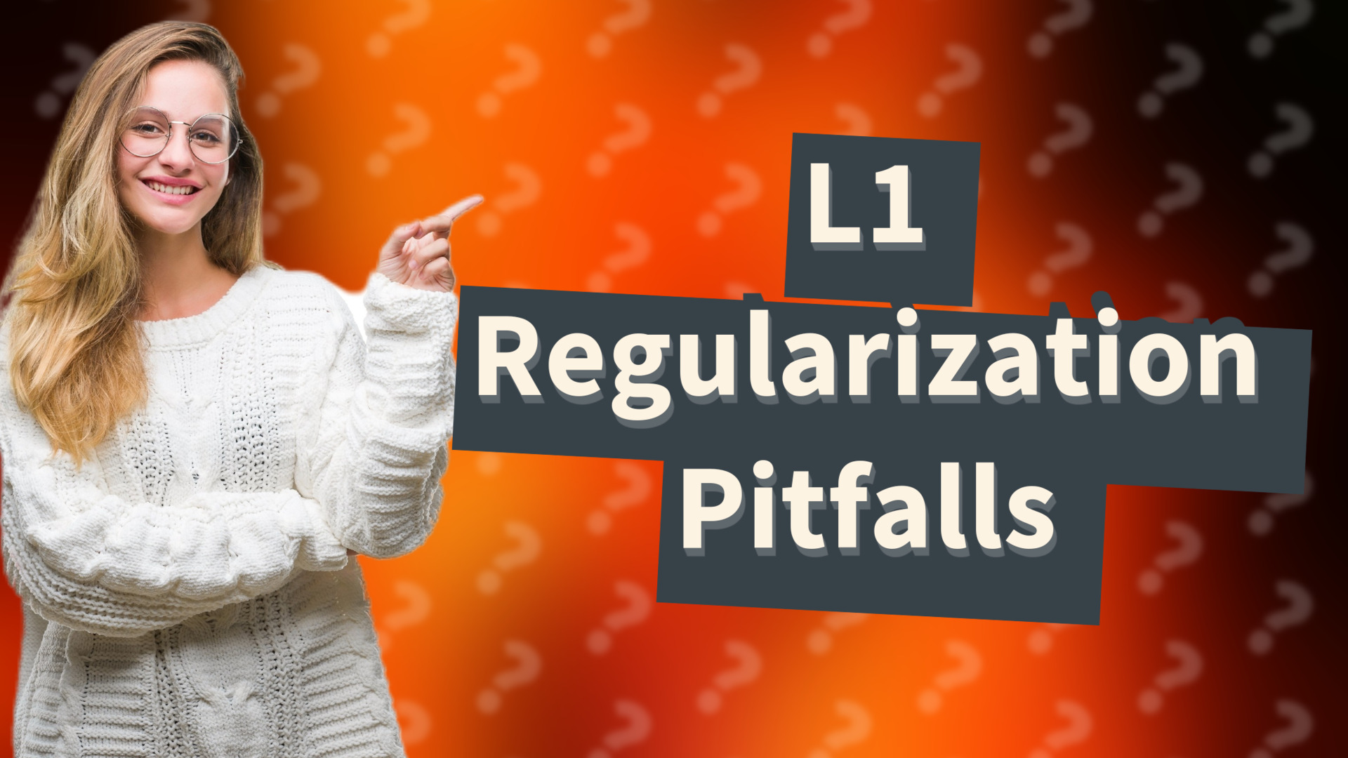 L1 Regularization Pitfalls