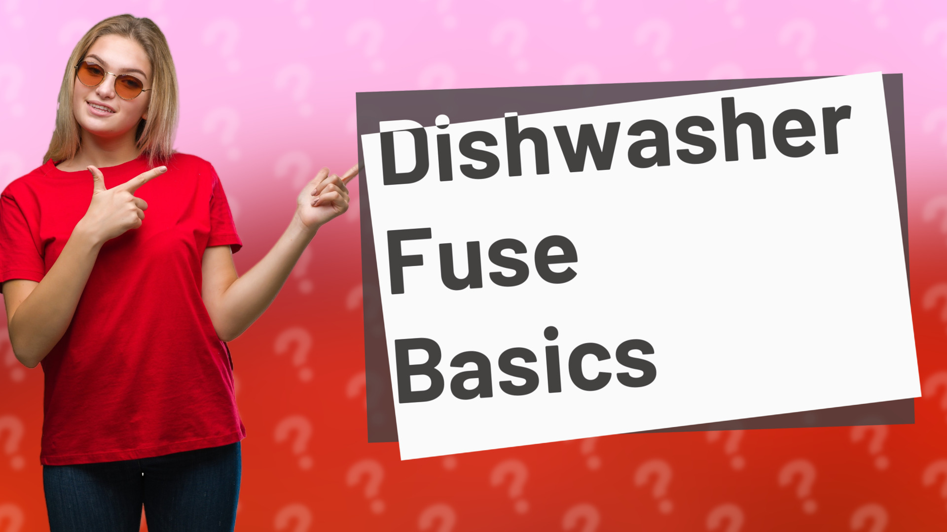 Dishwasher Fuse Basics