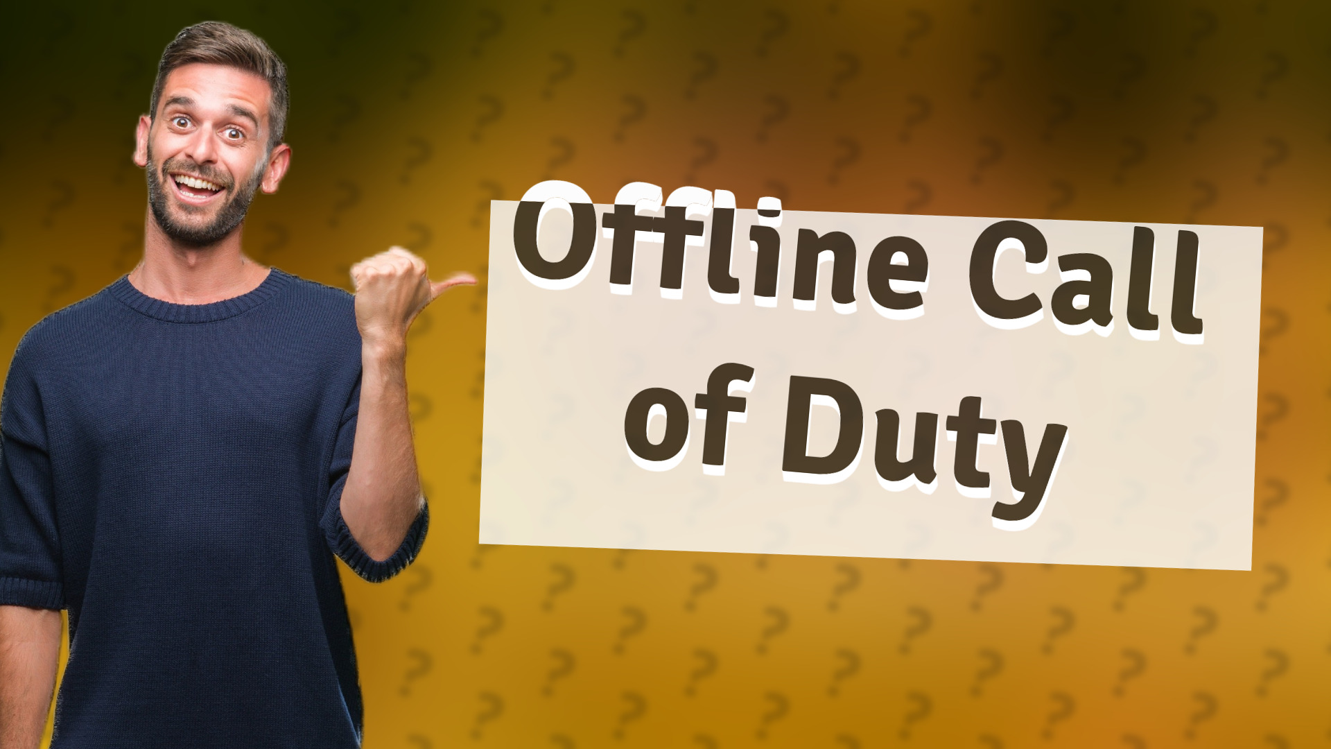Offline Call of Duty