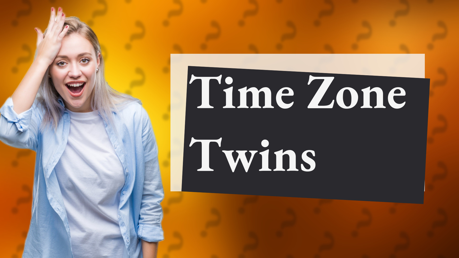 Time Zone Twins