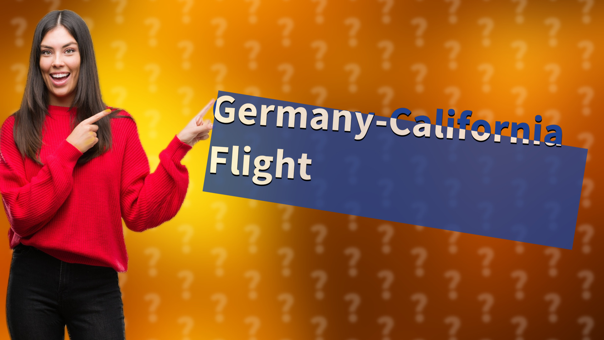 Germany-California Flight