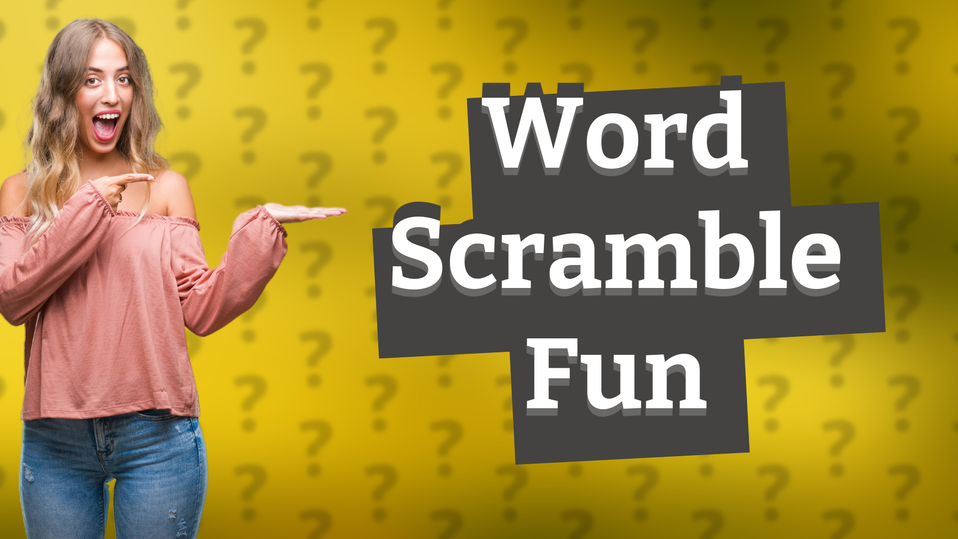 Word Scramble Fun