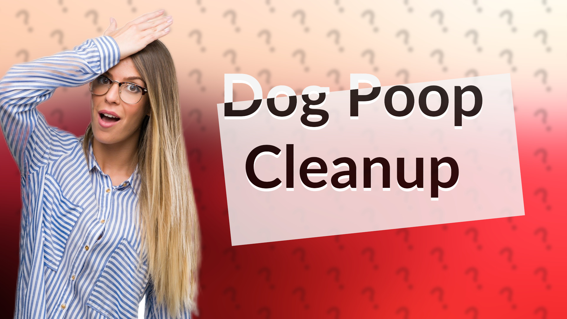 Dog Poop Cleanup