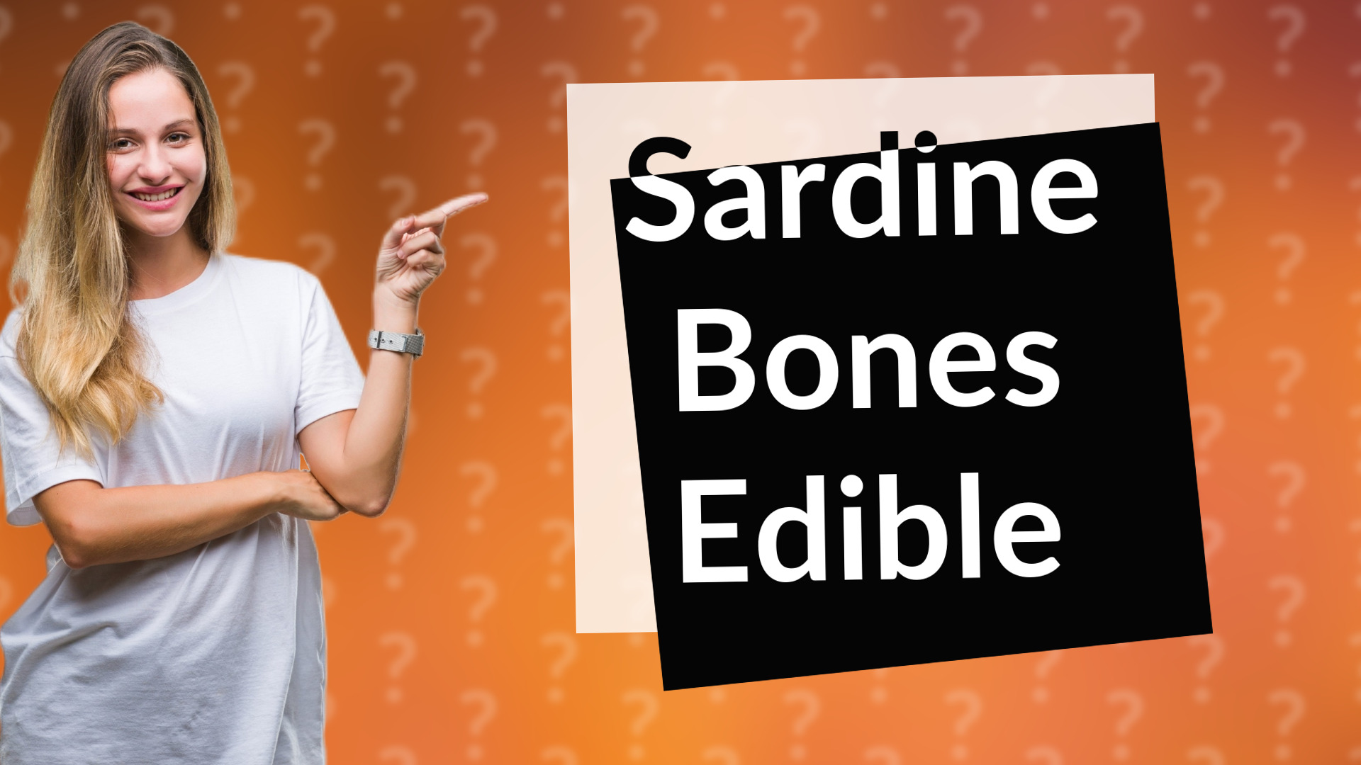 Sardine Bones Edible