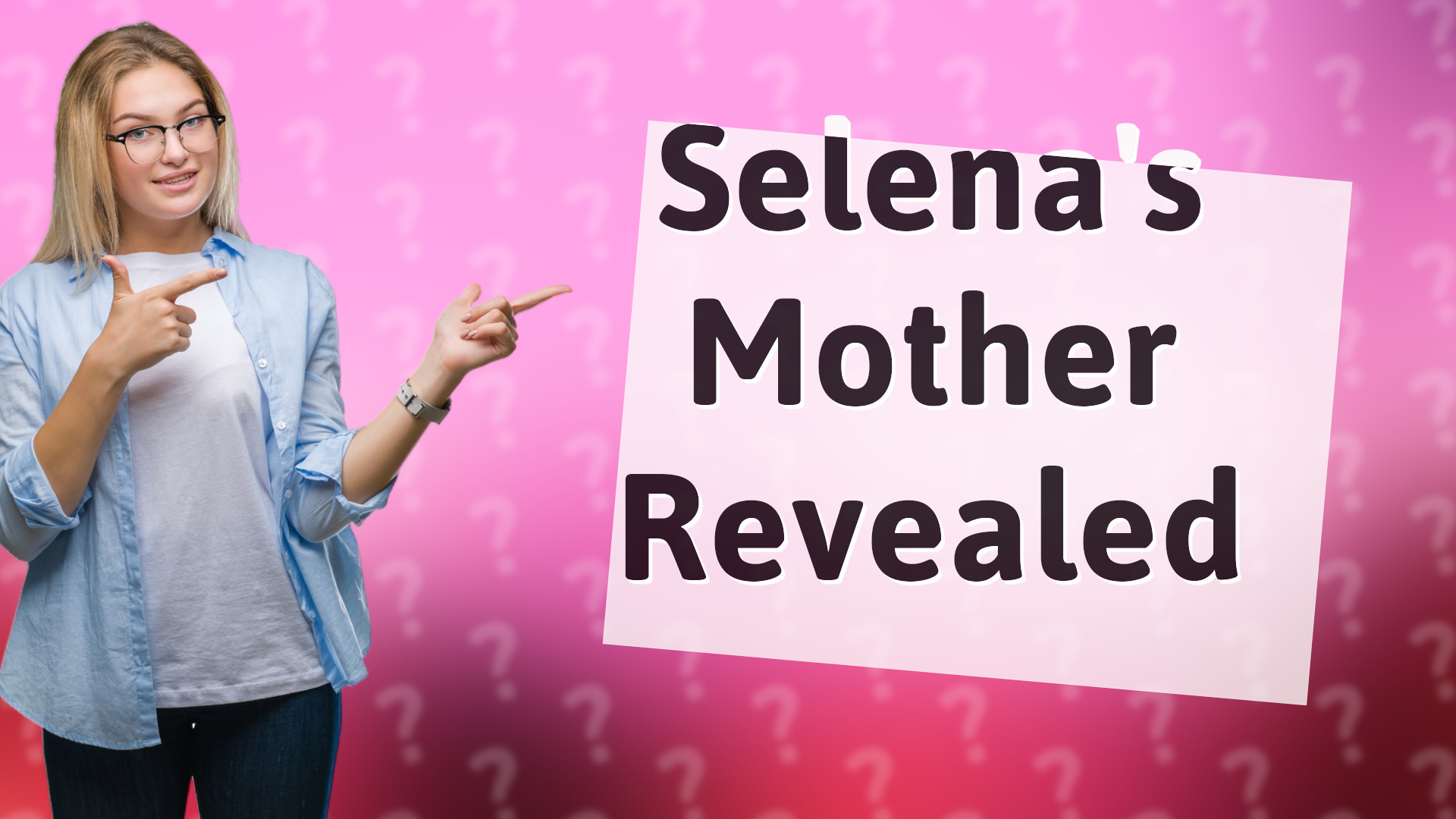 Selena's Mother Revealed