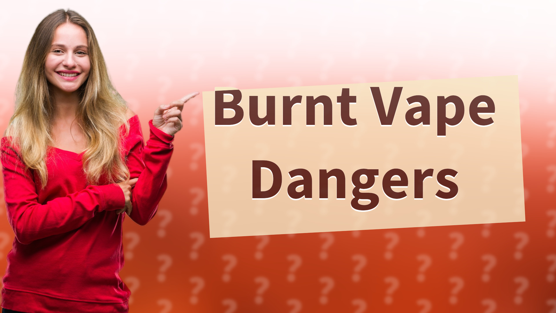 Burnt Vape Dangers