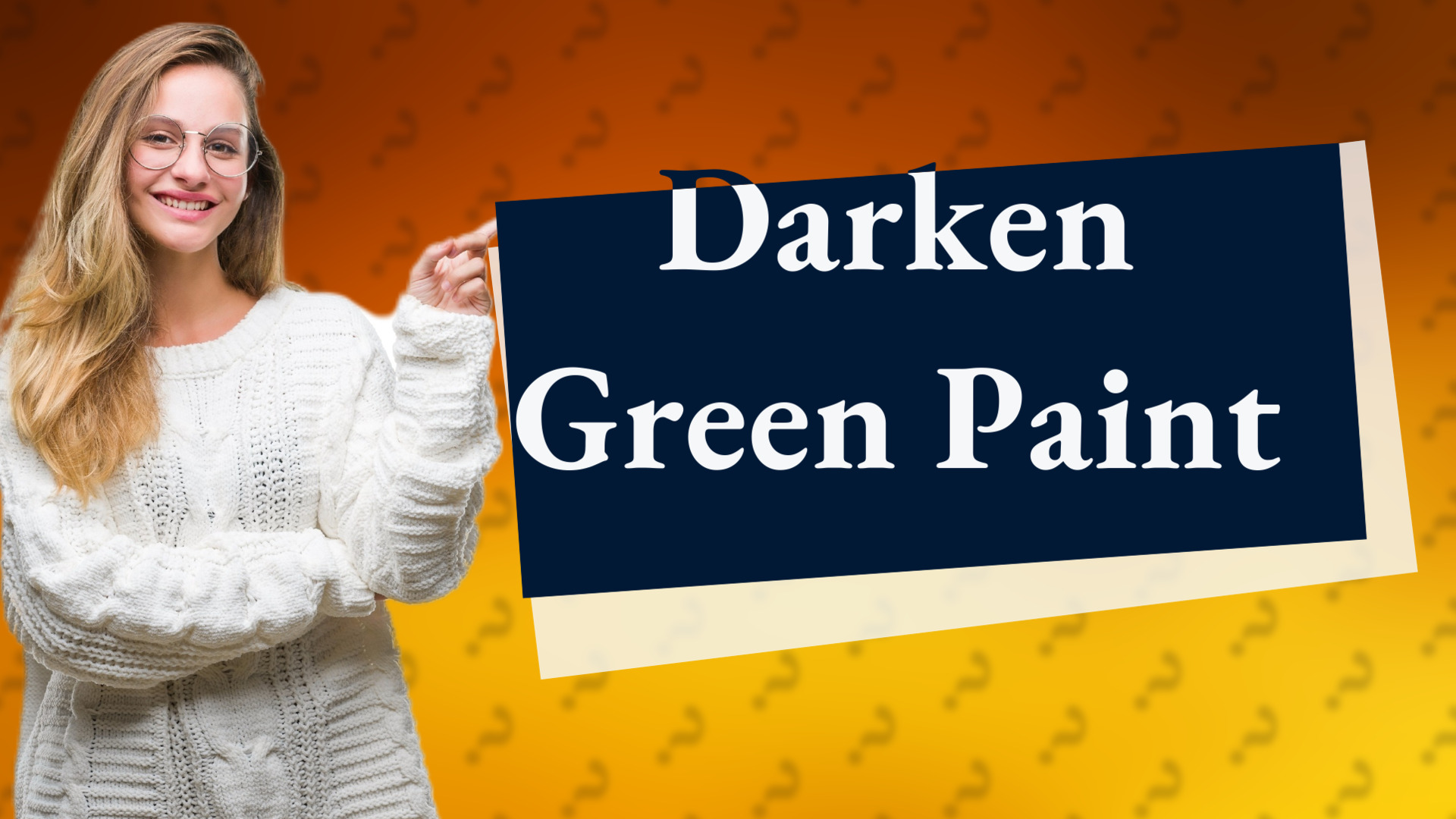 Darken Green Paint