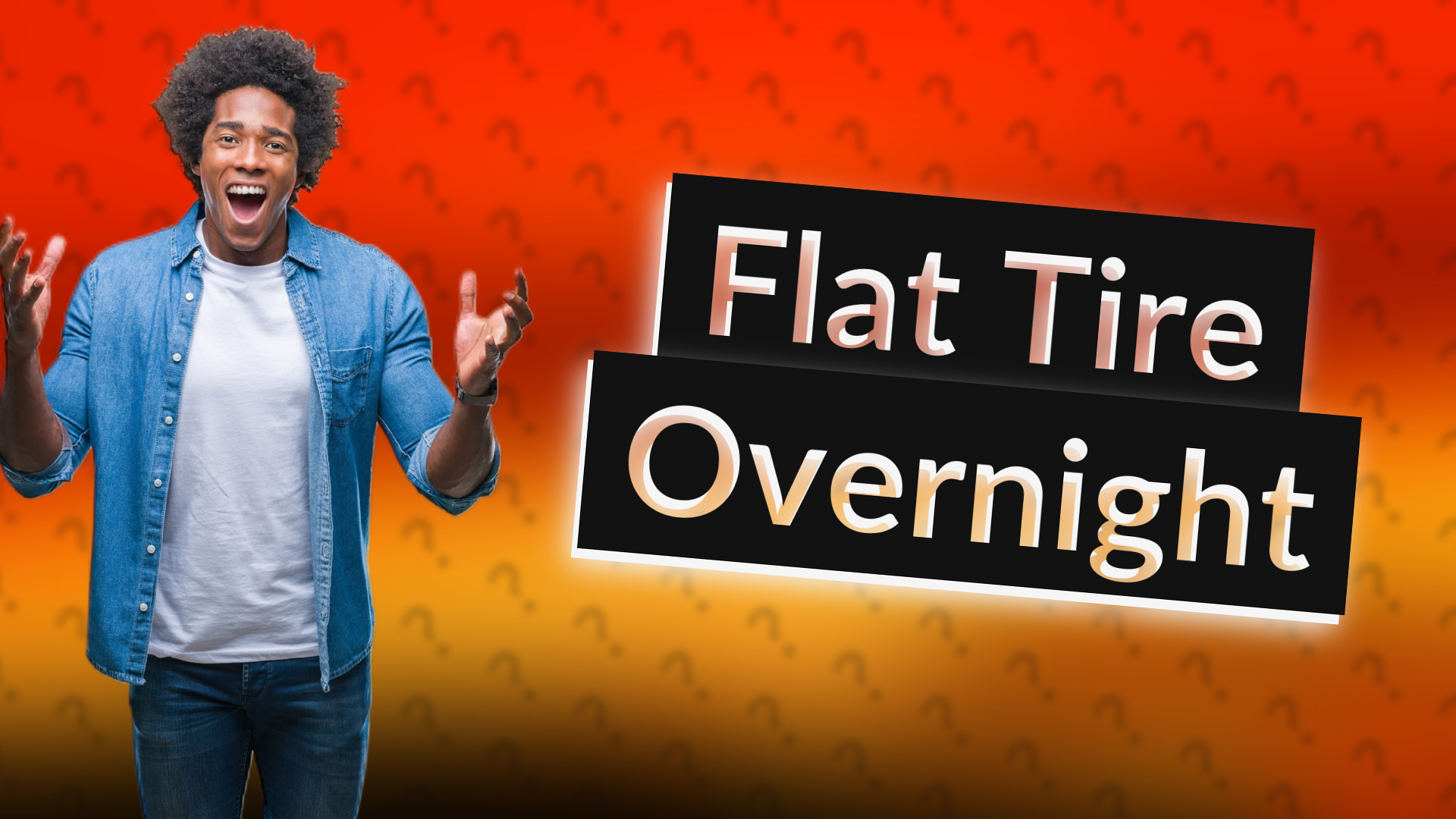 Flat Tire Overnight