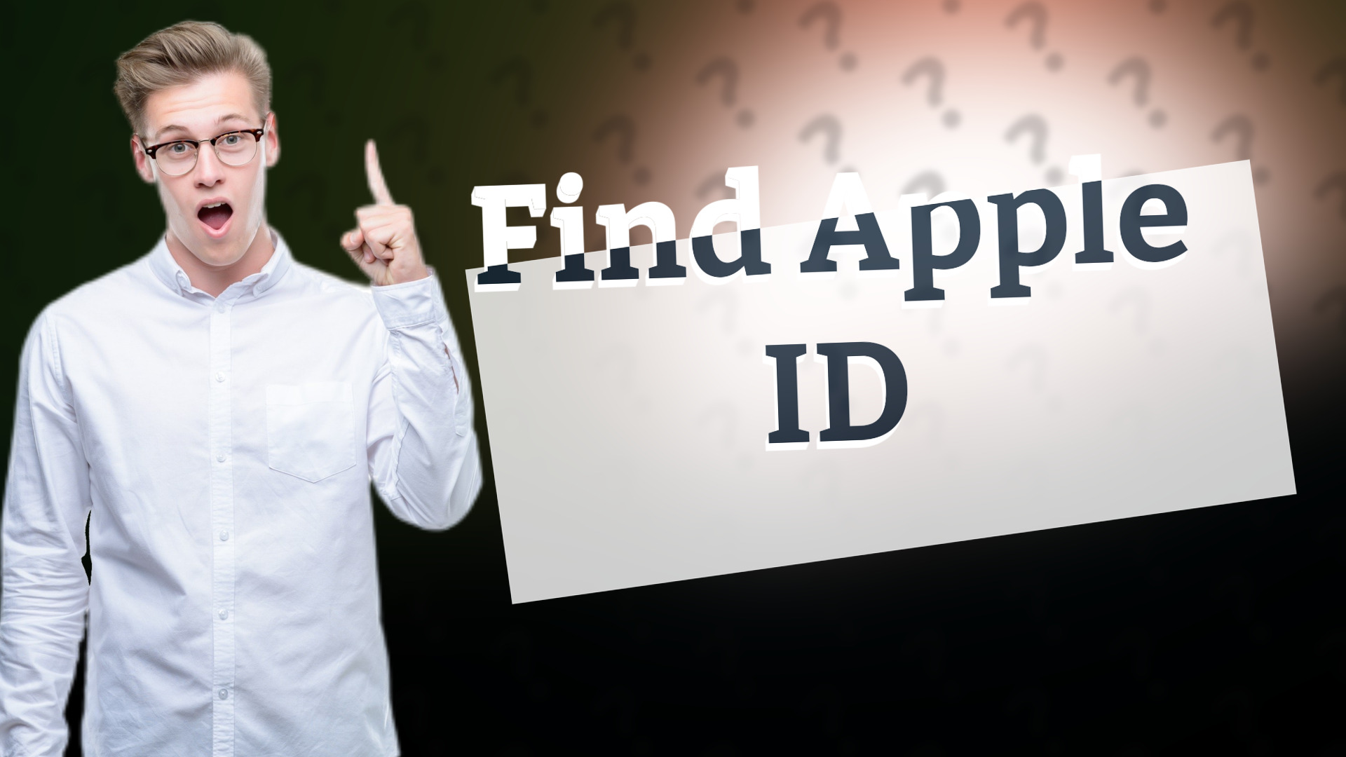 Find Apple ID