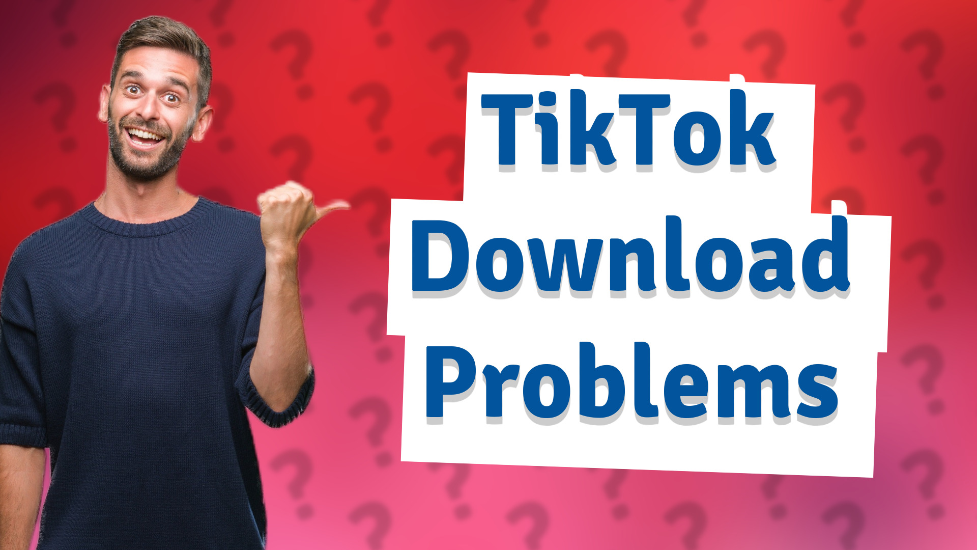 TikTok Download Problems