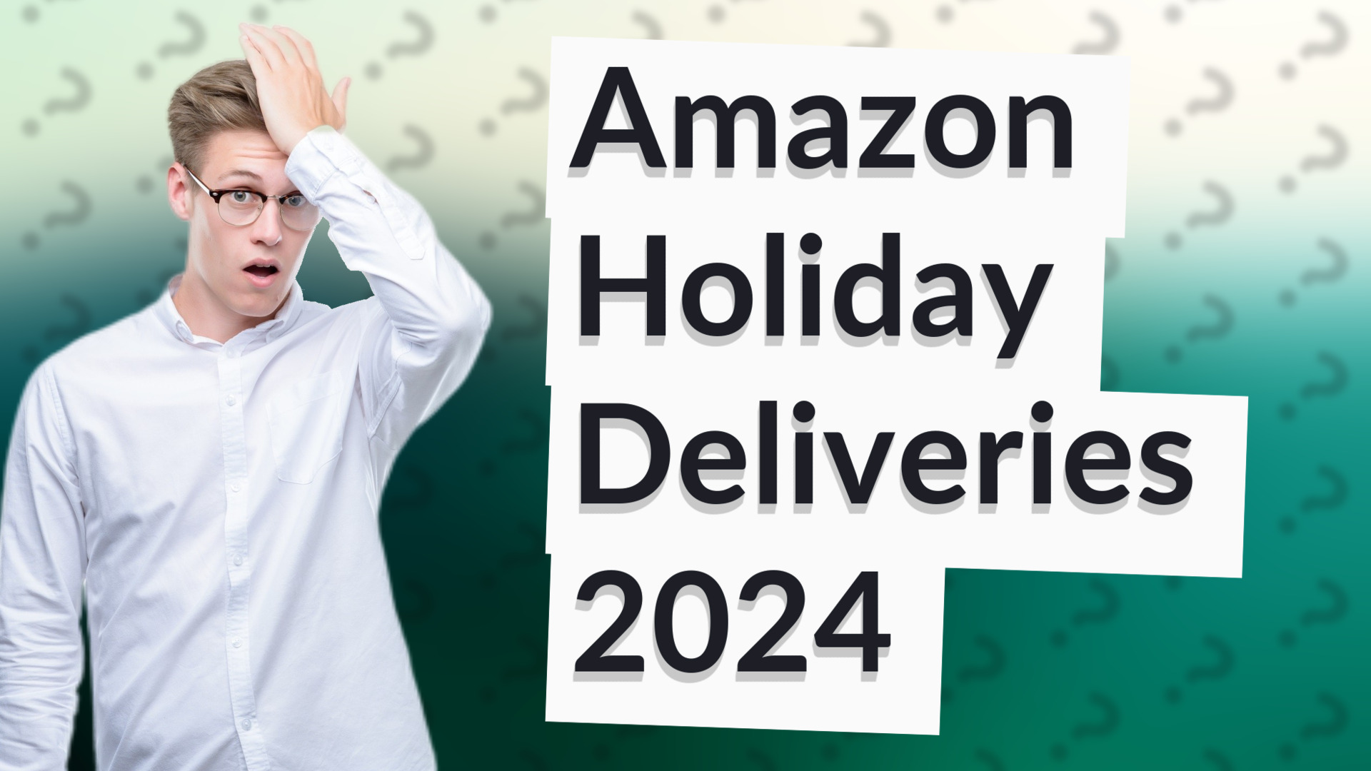 Amazon Holiday Deliveries 2024